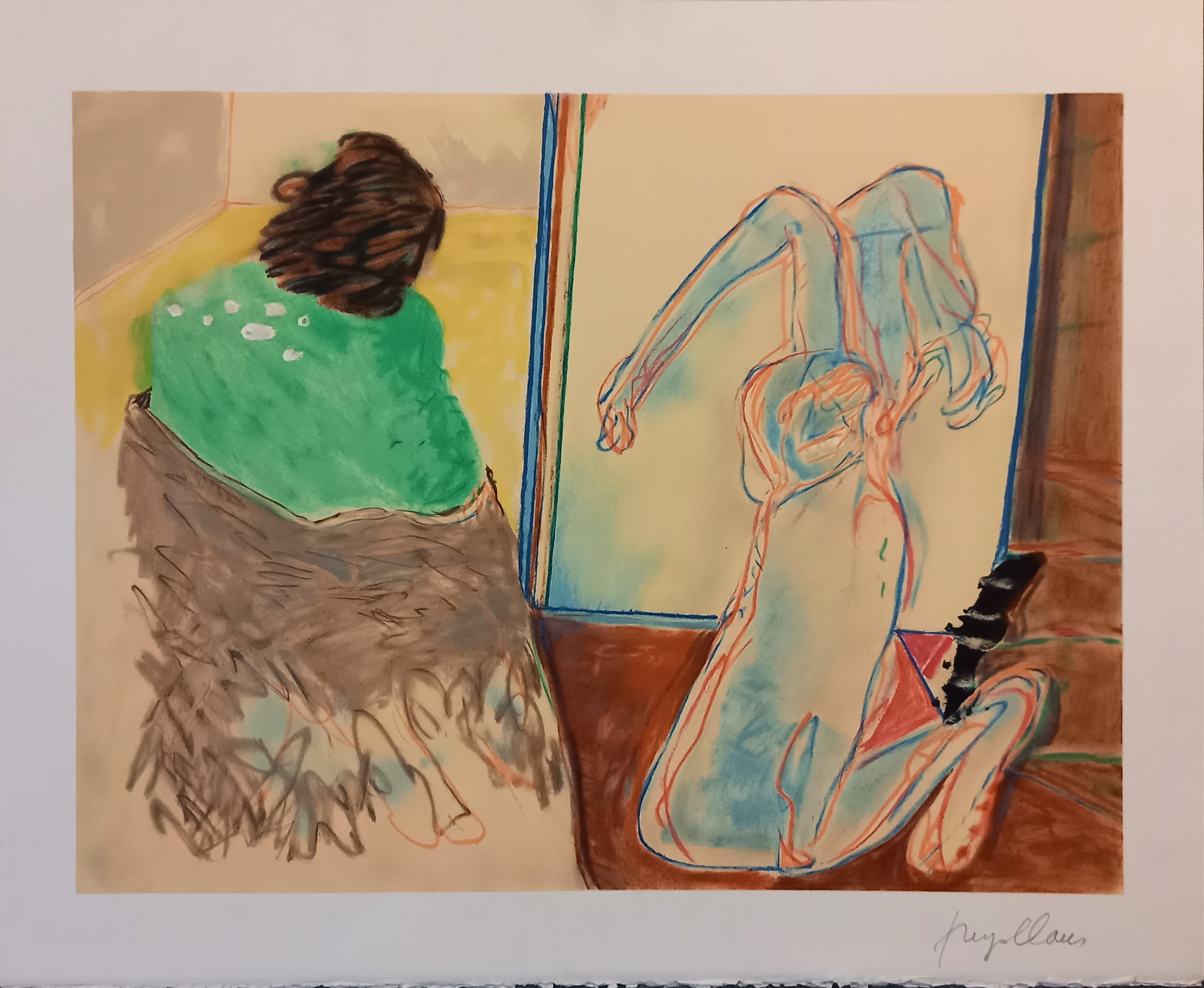CLAUS, Hugo - Claus - Verschijningen [1999]. Originele litho - voluit gesigneerd