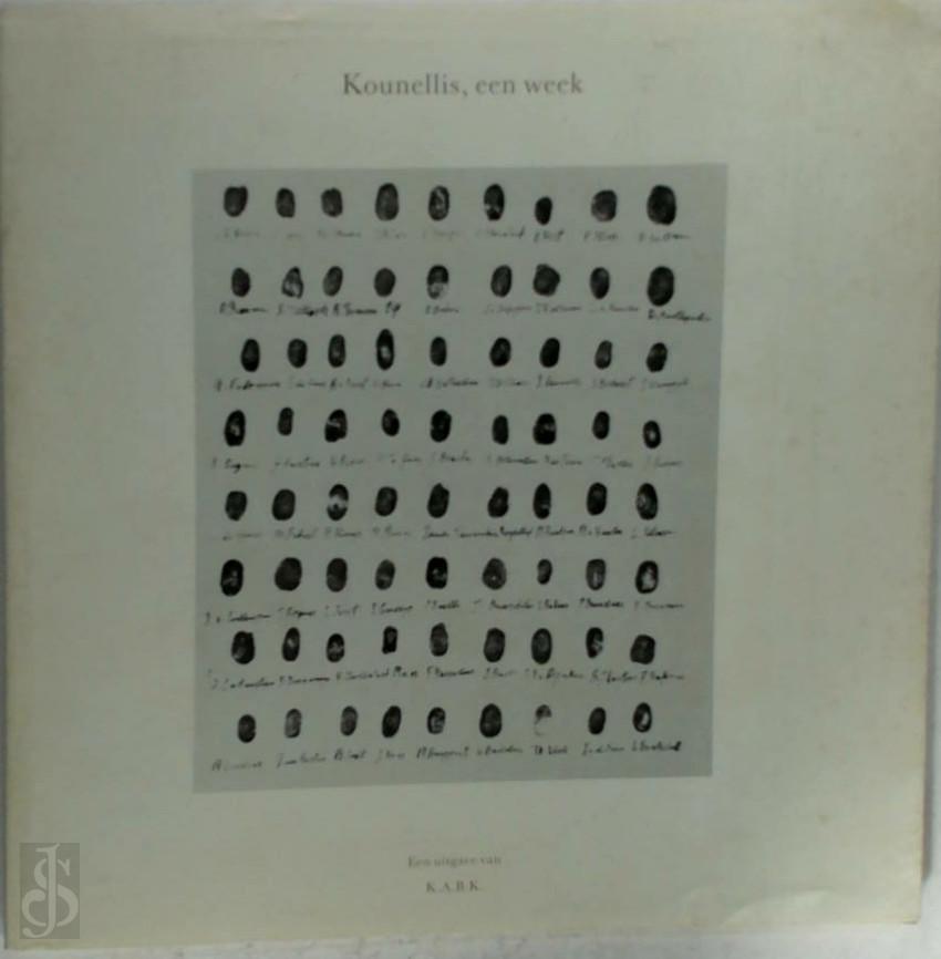 Konings - Kounellis een week
