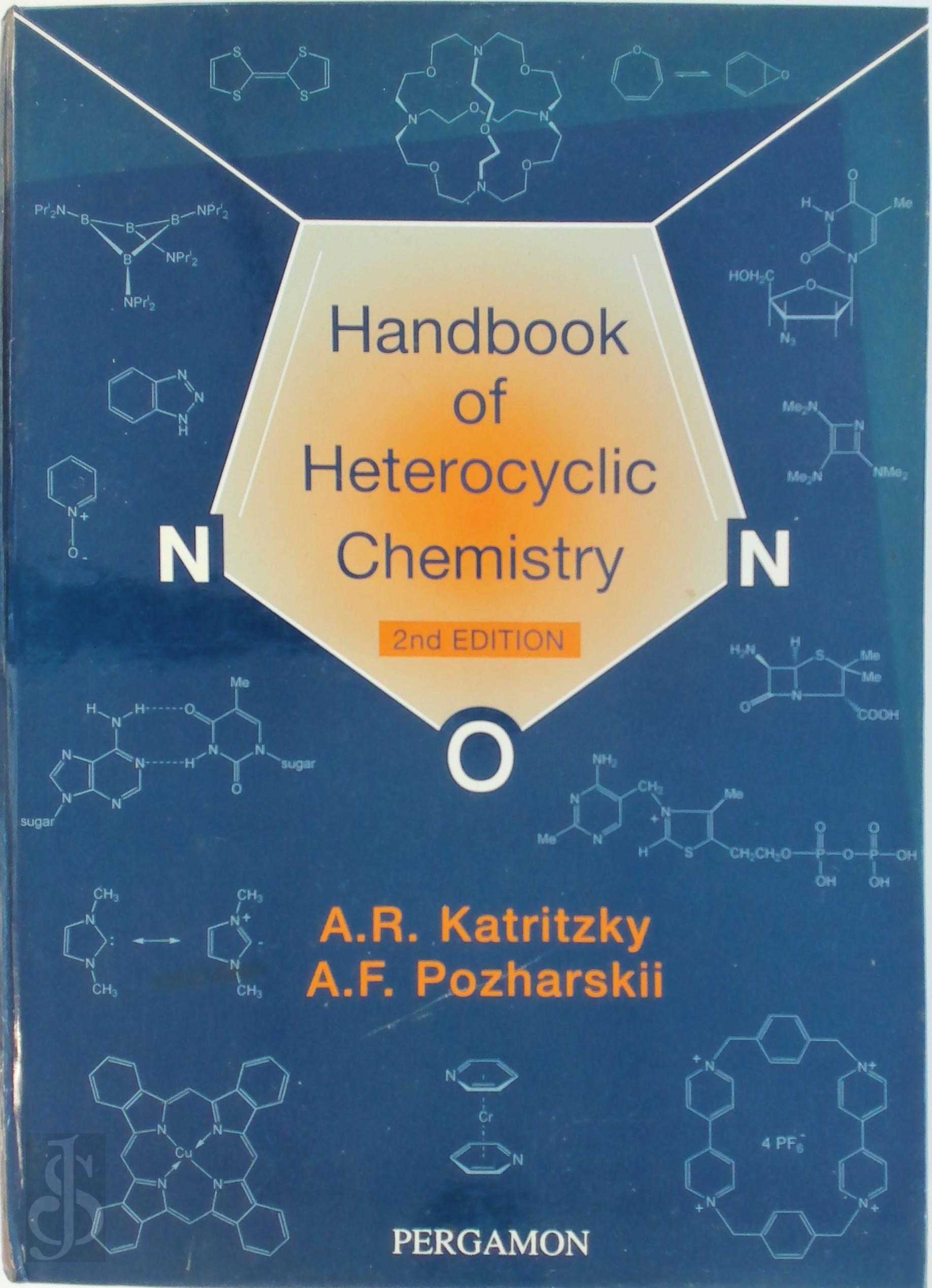 Alan R. Katritzky , Pozharskii , Christopher A. Ramsden , John A. Joule , Viktor V. Zhdankin - Handbook of Heterocyclic Chemistry