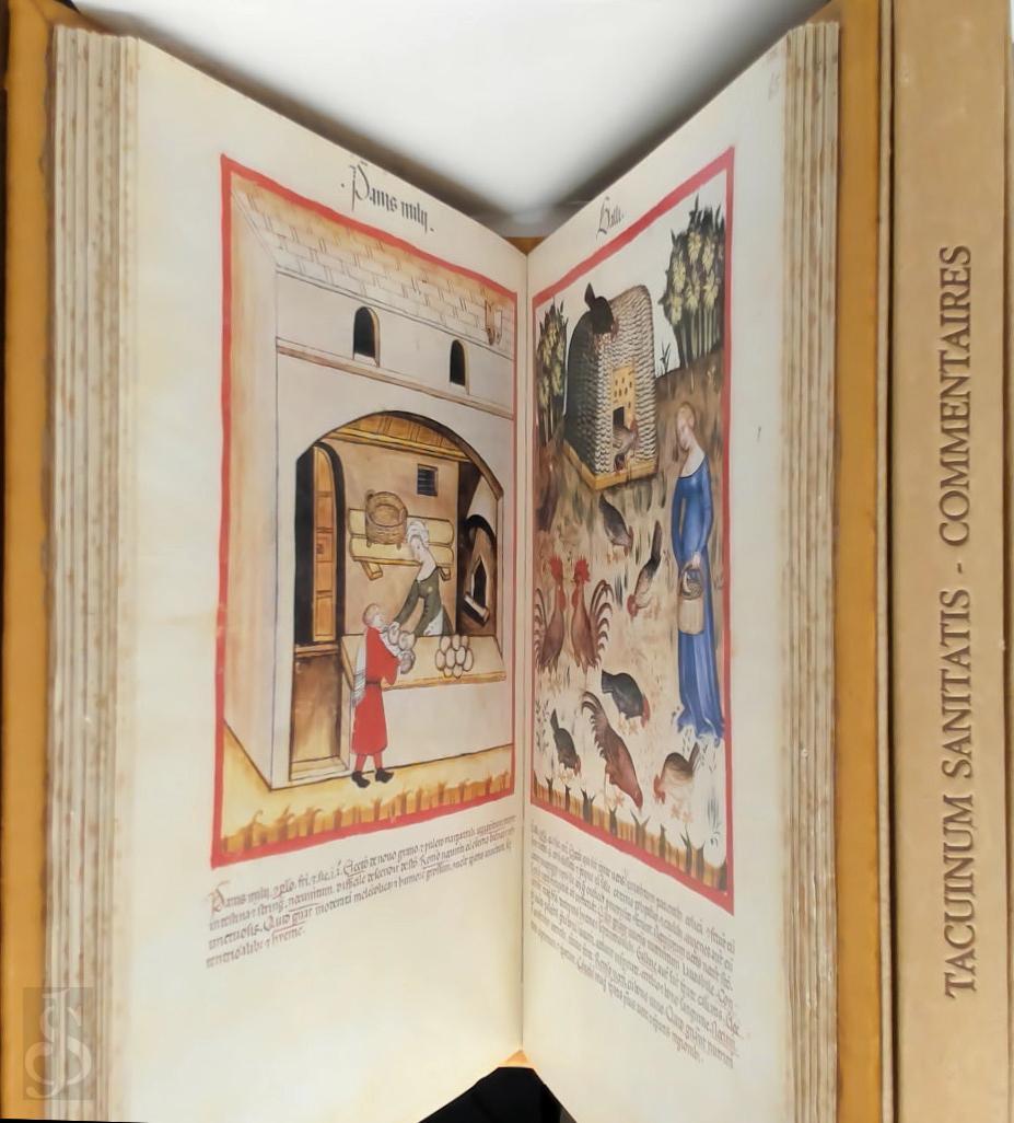 Ibn Butlan 289443, Franz Unterkircher [Ed.] - Tacuinum sanitatis [2 vol.]. Codex vindobonensis series nova 2644, conserve a la Bibliotheque nationale d'Autriche, commentaire de Franz Unterkircher