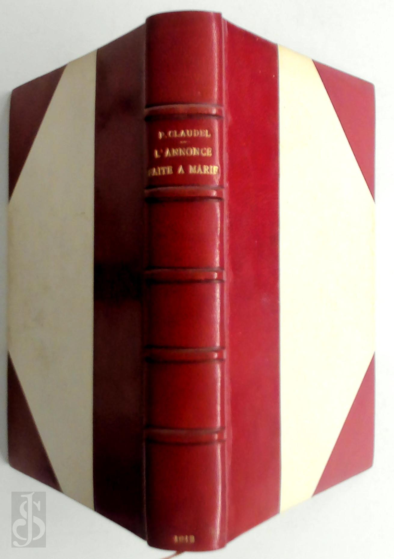 Paul Claudel 18943 - L'annonce faite  Marie [E.O.]. Mystre en quatre actes et un prologue