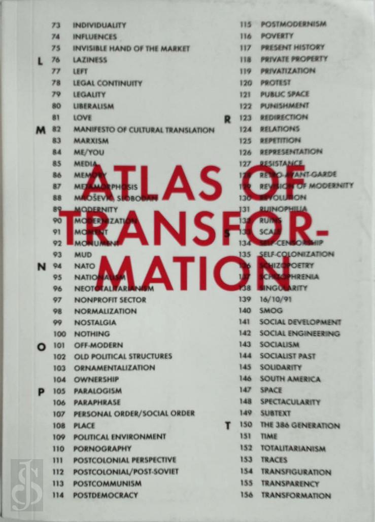 Zbyněk Baladrn , Vt Havrnek - Atlas of Transformation
