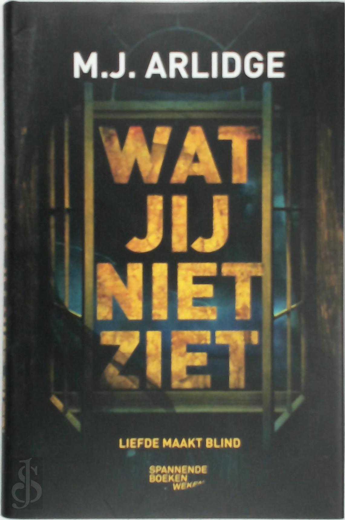 M.J. Arlidge - Wat jij niet ziet