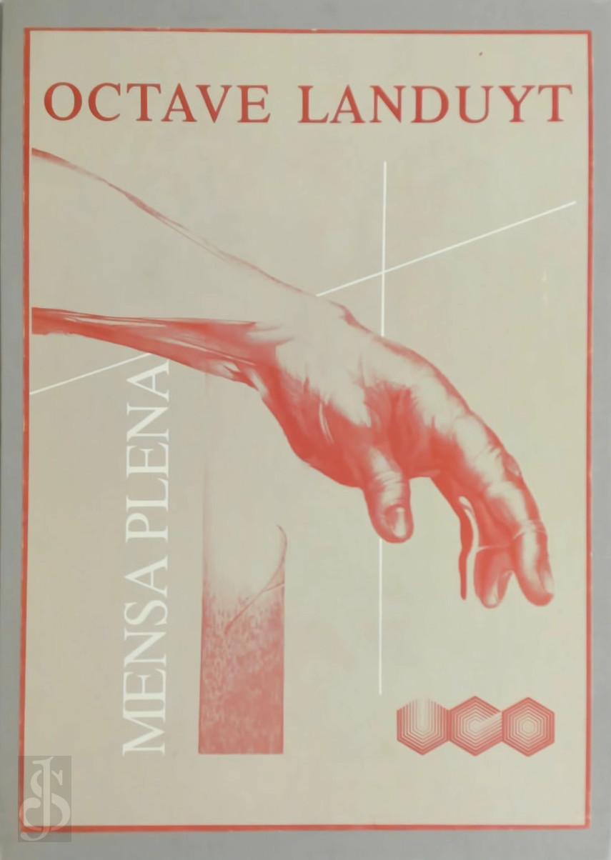 LANDUYT, Octave - Octave Landuyt - Mensa Plena. Origineel tafelkleed + begeleidende tekst