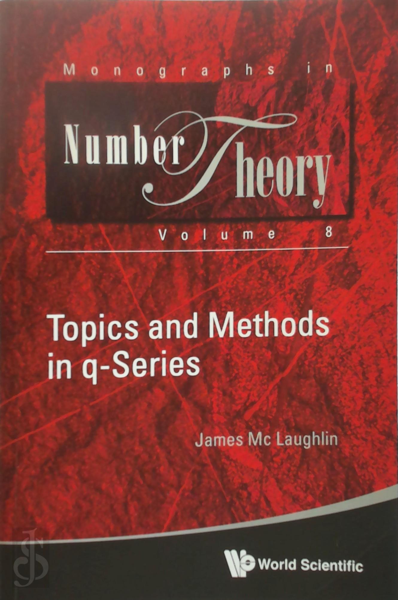 James McLaughlin 293886 - Topics and Methods in Q-series