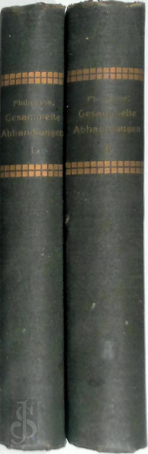 Ludwig Philippson 294691 - Gesammelte Abhandlungen (2 Volumes)