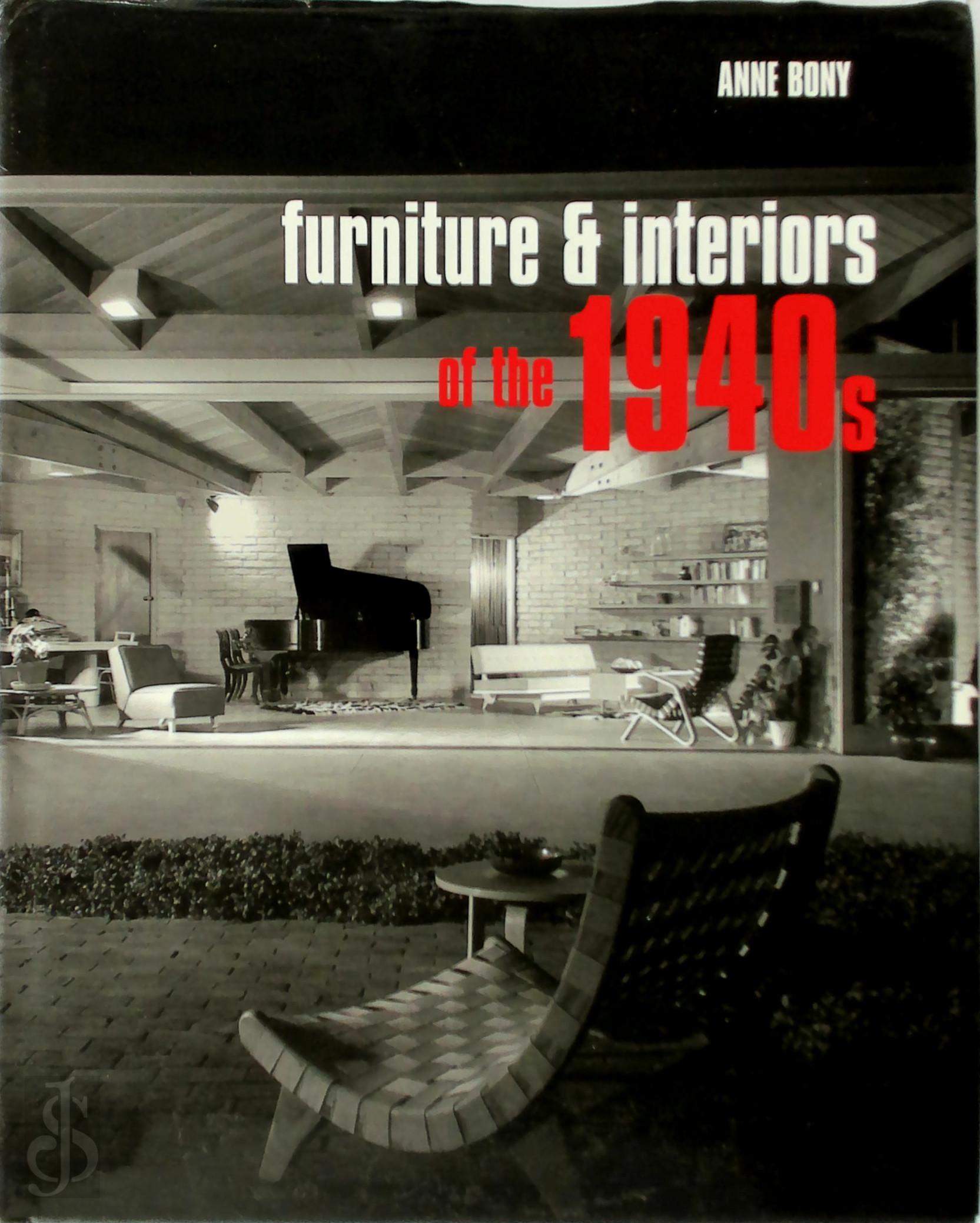 Anne Bony 170985 - Furniture & Interiors of the 1940s