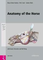 Klaus-Dieter Budras 295054 - Anatomy of the Horse. With Aaron Horowitz and Rolf Berg