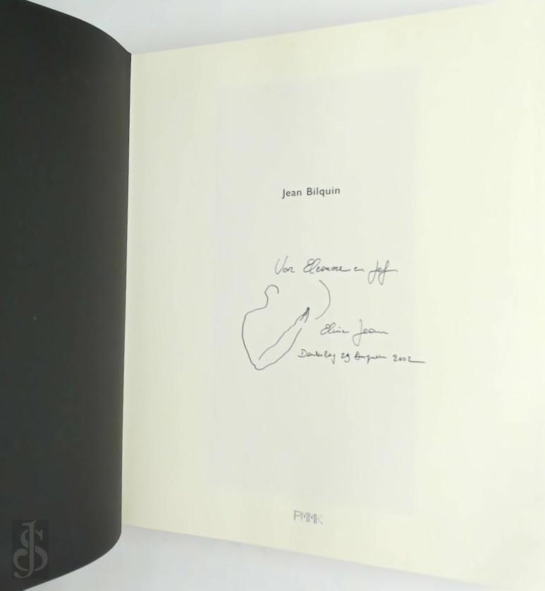 Jean Bilquin 162738, Willy Van Den Bussche 239898 - Jean Bilquin [met opdracht en schetsje voor Eleonore en Jef Geeraerts]