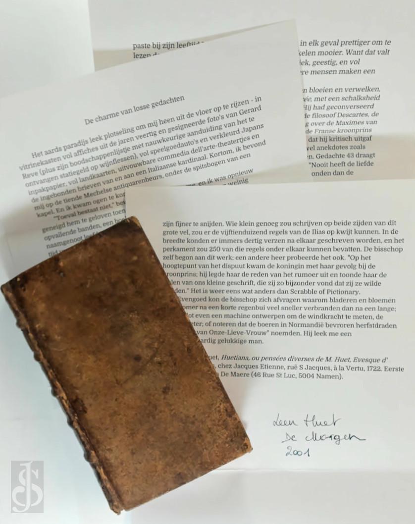 Pierre Daniel Huet 254176 - Huetiana, ou Penses Diverses de M. Huet, Evesque d'Avranches