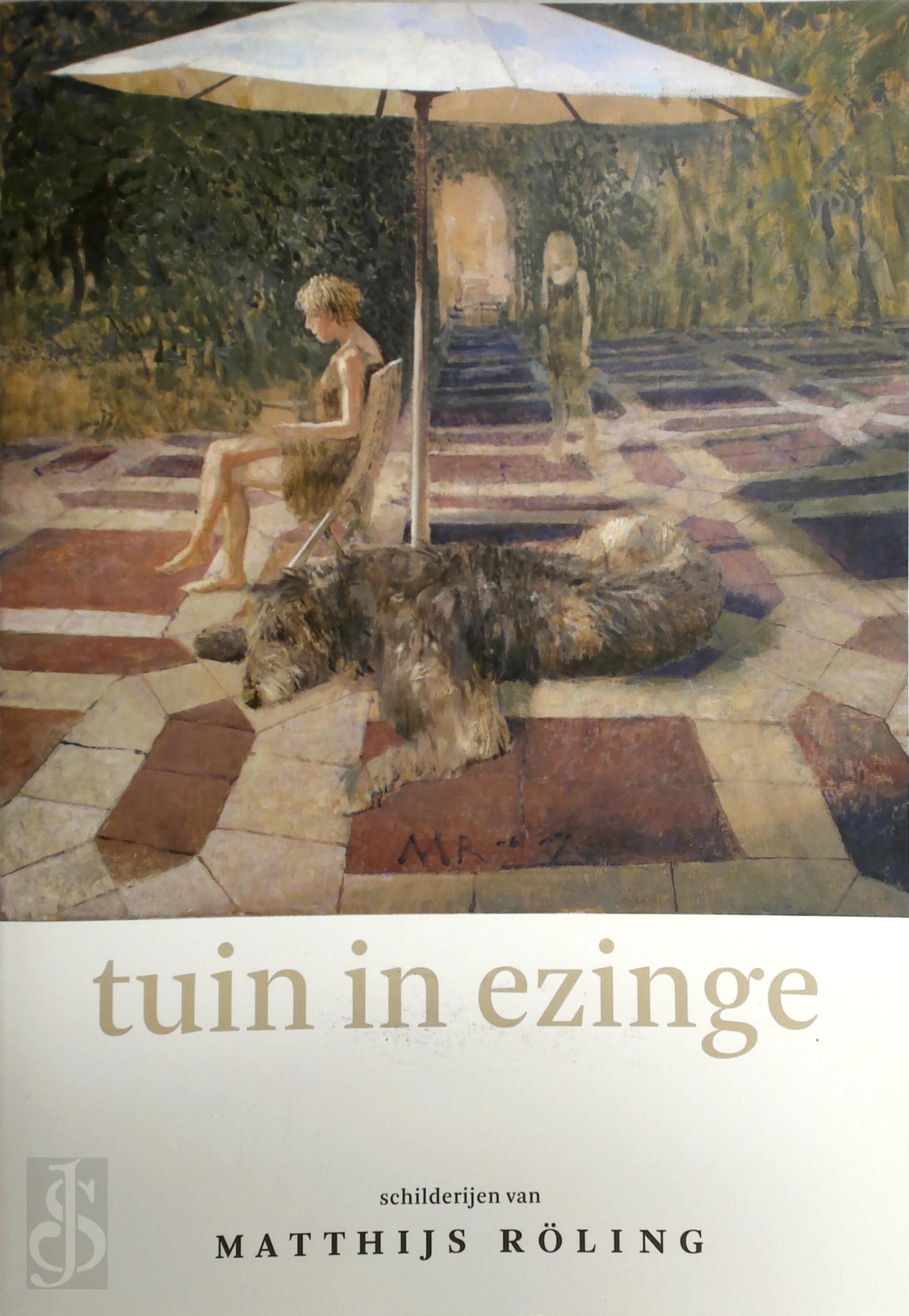 Jorien Kleine Deters 299728, Heidi Renkema 299729 - Tuin in Ezinge. Schilderijen van Matthijs Rling