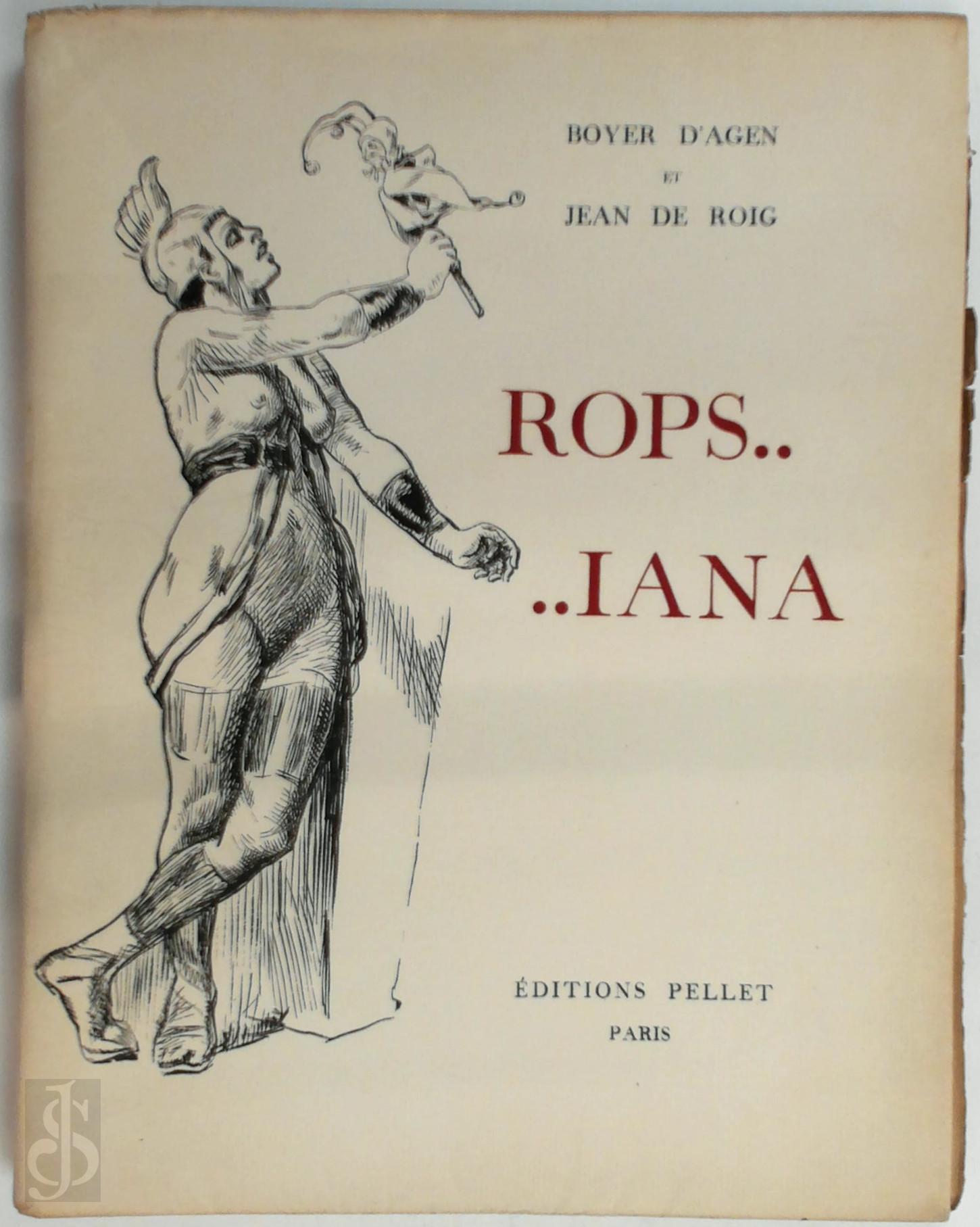 Auguste Jean Boyer D'Agen , Jean de Roig 299960 - Rops...iana