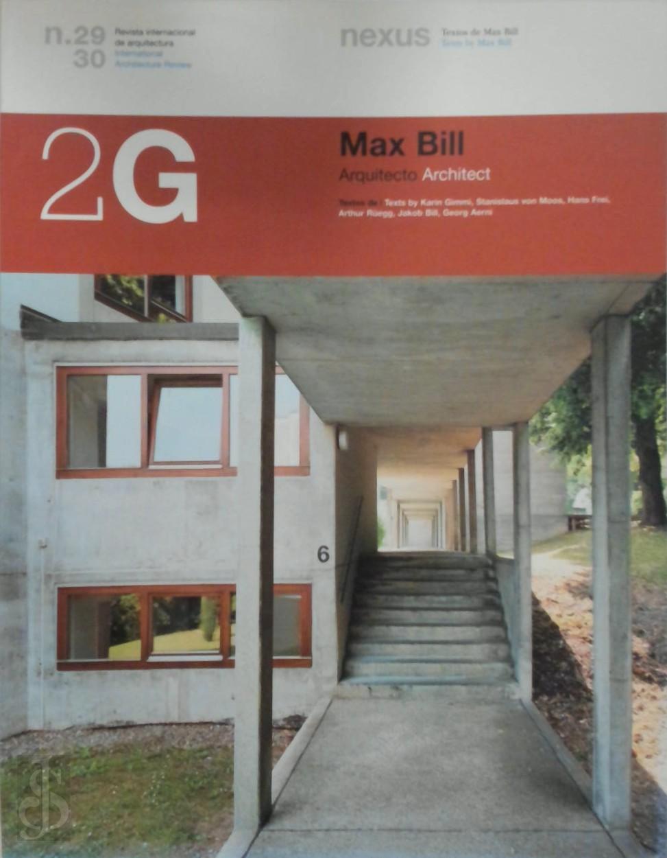 Max Bill 29120, Karin Gimmi - 2G N.29/30 Max Bill. Architect