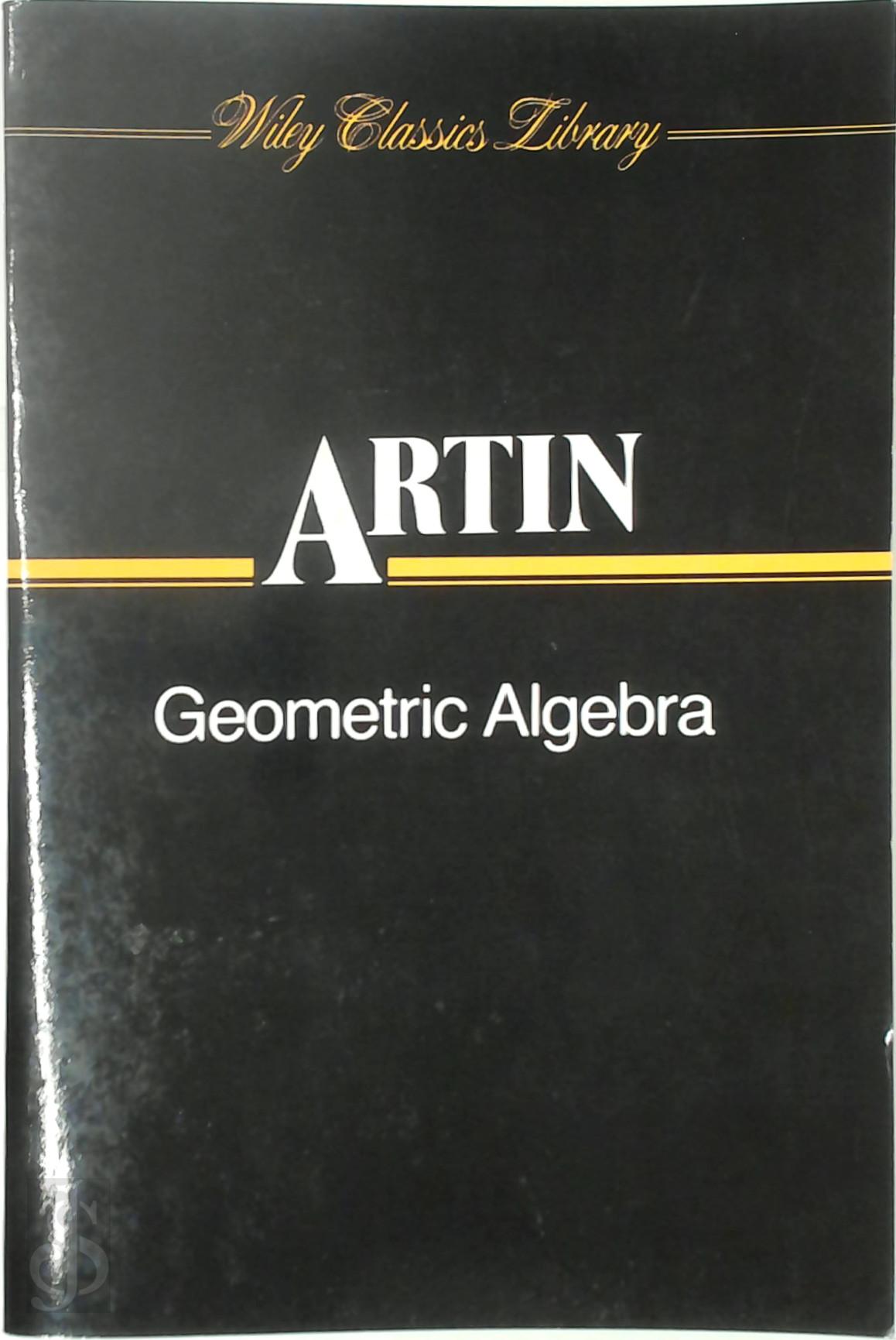 E. Artin - Geometric Algebra