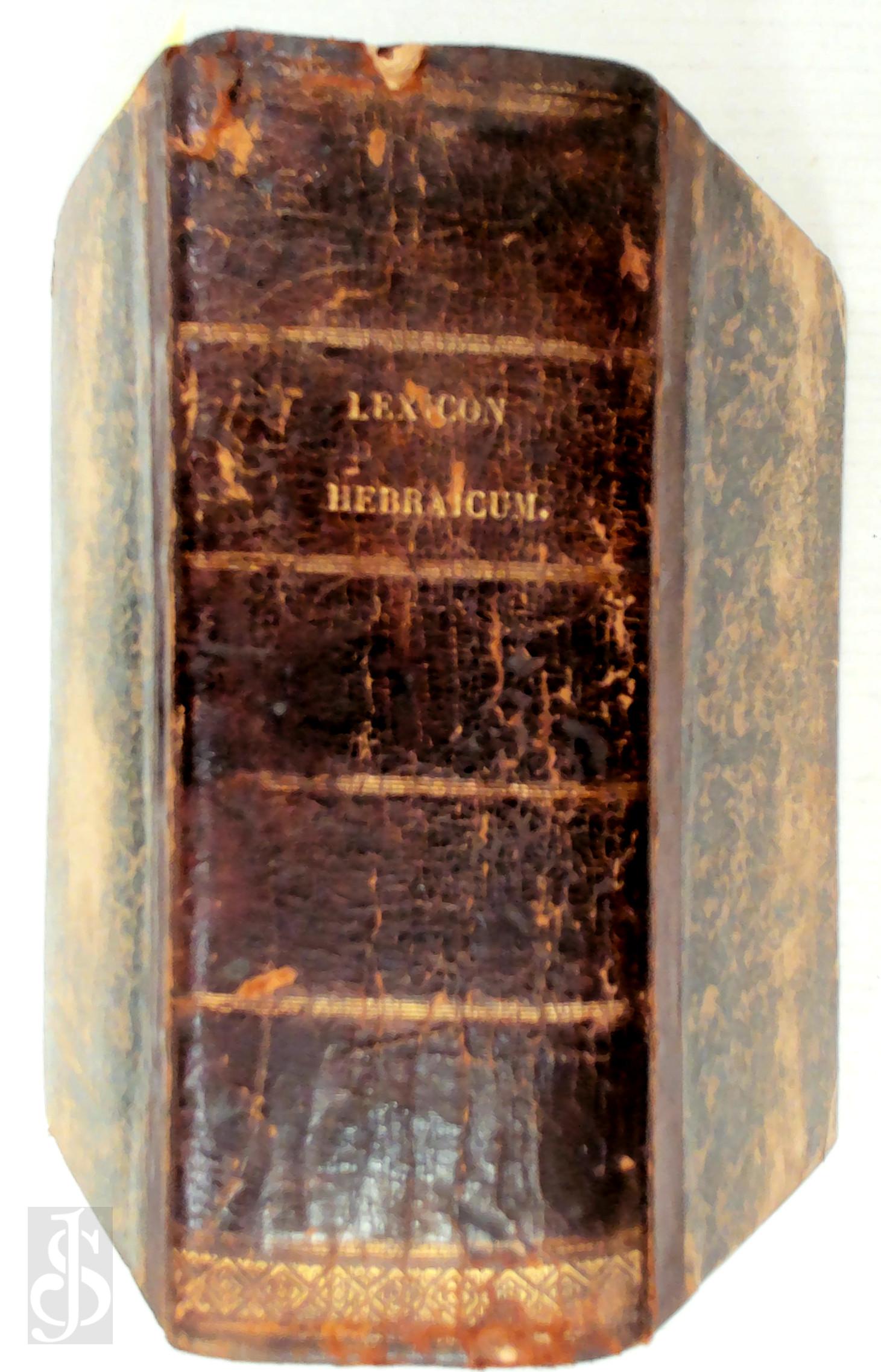 Johann Simonis 162409 - Lexicon manuale Hebraicum et Chaldaicum