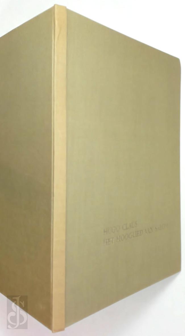 Hugo Claus 10583 - Het Hooglied van Salomo [variant zonder rugtitel]. Het lied der liederen. Een nieuwe versie van Hugo Claus gellustreerd met houtsneden van Eric Gill