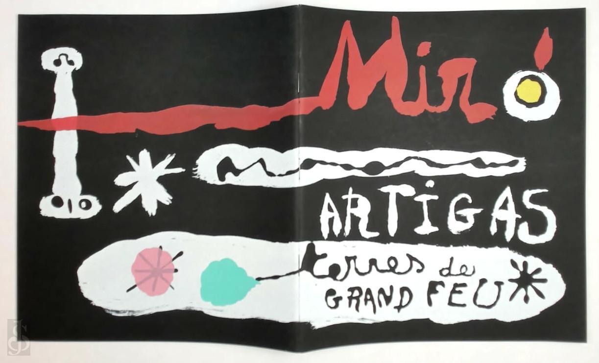 Miro , Artigas - Sculpture in ceramic by Miro and Artigas - Terres de grand feu. December, 1956, Pierre Matisse Gallery New York