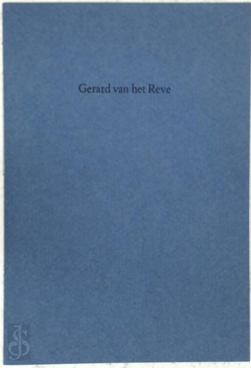 Gerard van het Reve 303634 - Zeer geachte heer...