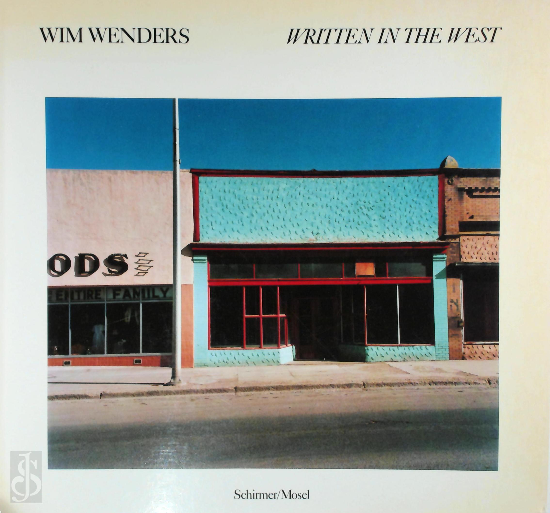 Wim Wenders 21534 - Written in the West