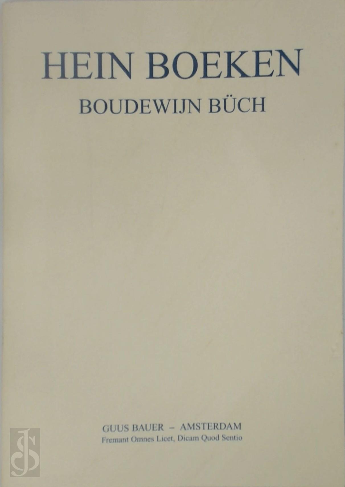 Bch, Boudewijn - Hein Boeken