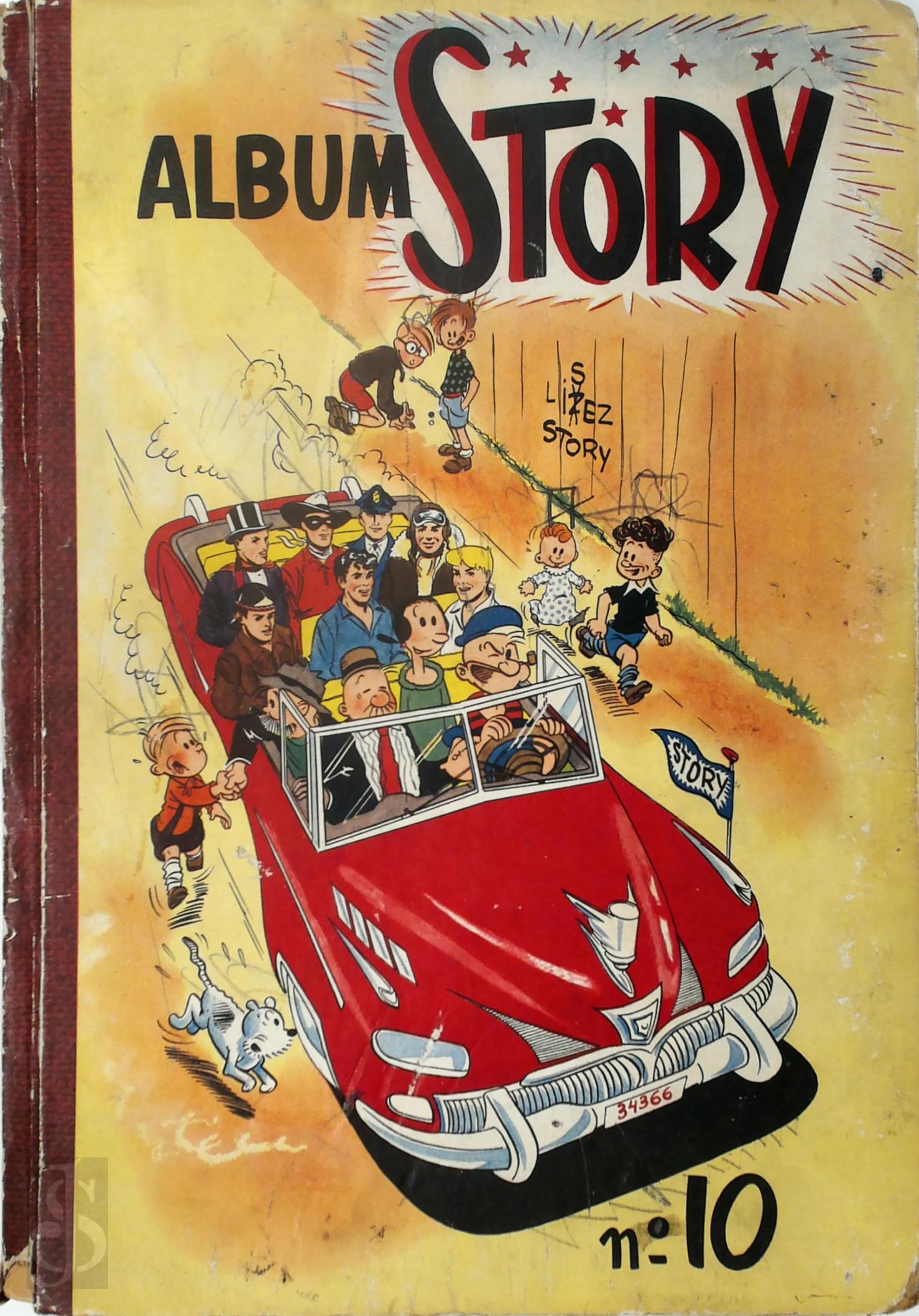 Lyman Young 304495, C. D. Russell , Fran Striker 304496, Et Al - Album Story nr. 10. Le Grand Hebdomadaire d'Aventures