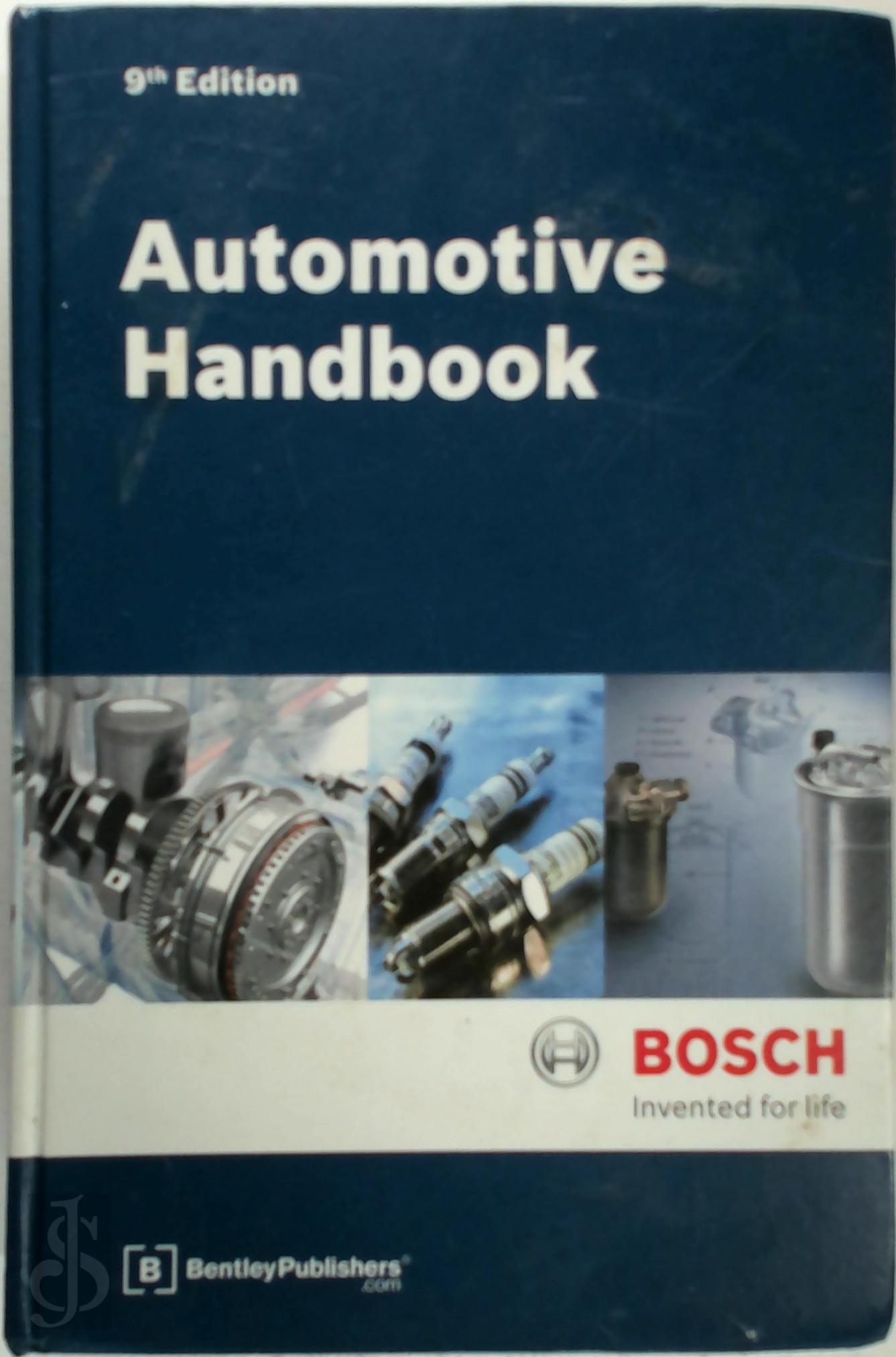Robert Bosch Gmbh - Bosch Automotive Handbook. 9th Edition