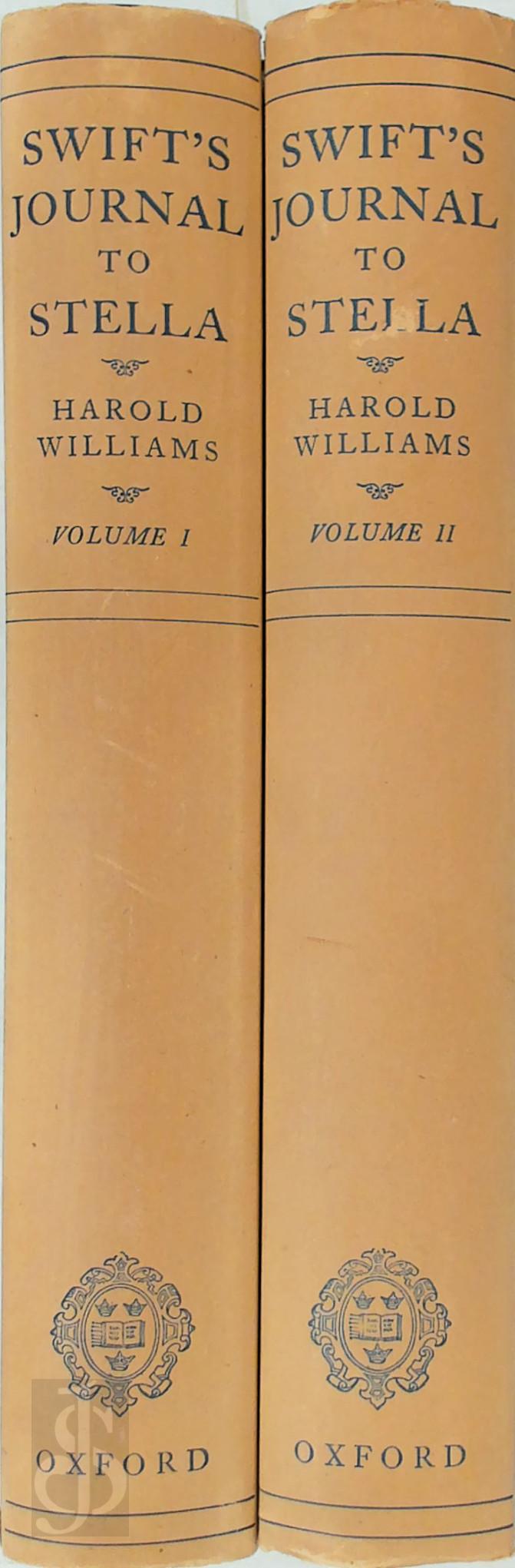 Jonathan Swift 49384, Harold Williams [Ed.] - Journal to Stella [2 vol.]