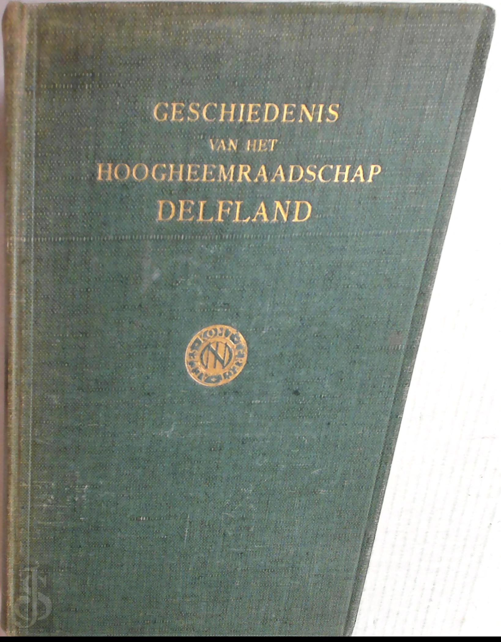 Theodorus Florentius Johannes Anthonie Dolk - Geschiedenis van het hoogheemraadschap Delfland