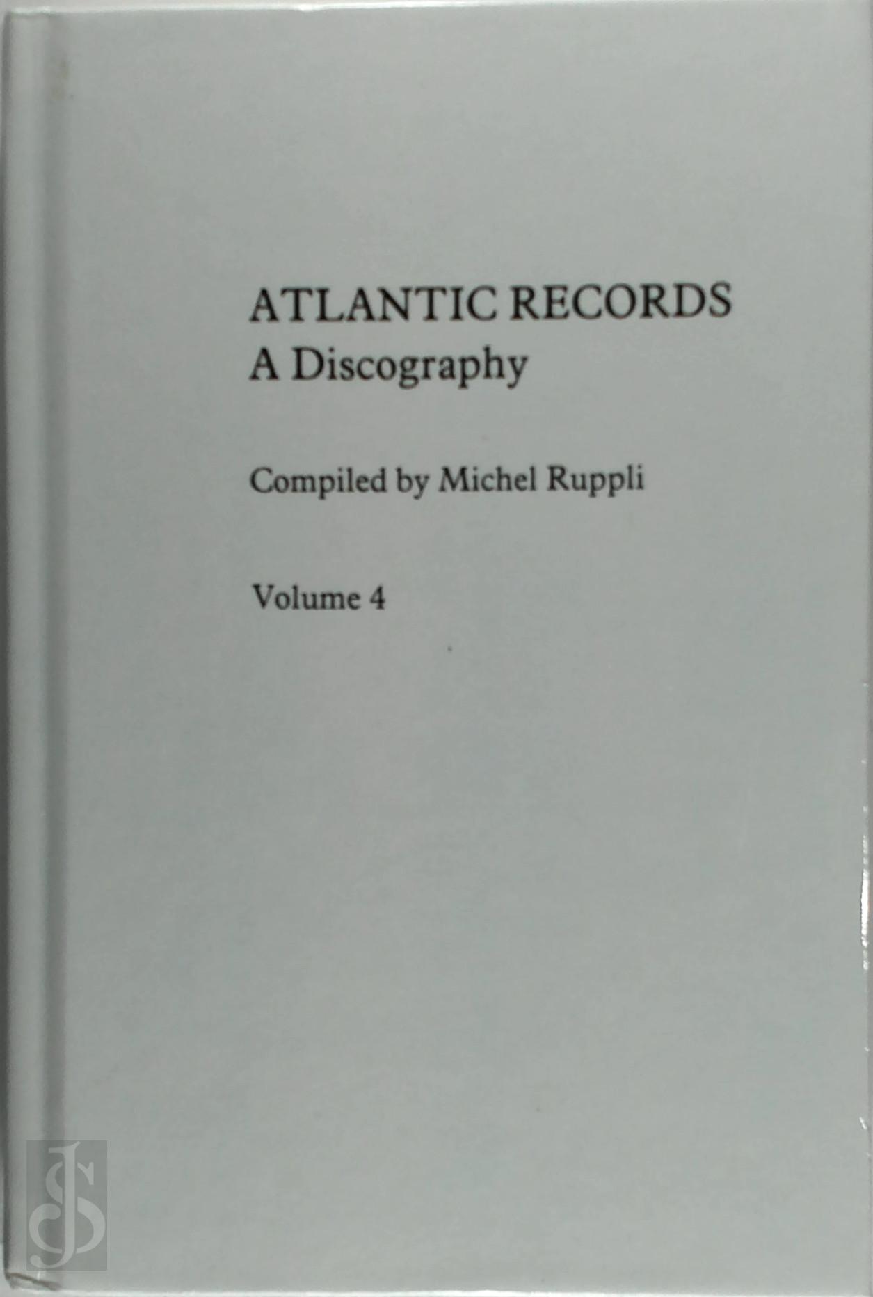 Michel Ruppli 56339 - Atlantic Records V4