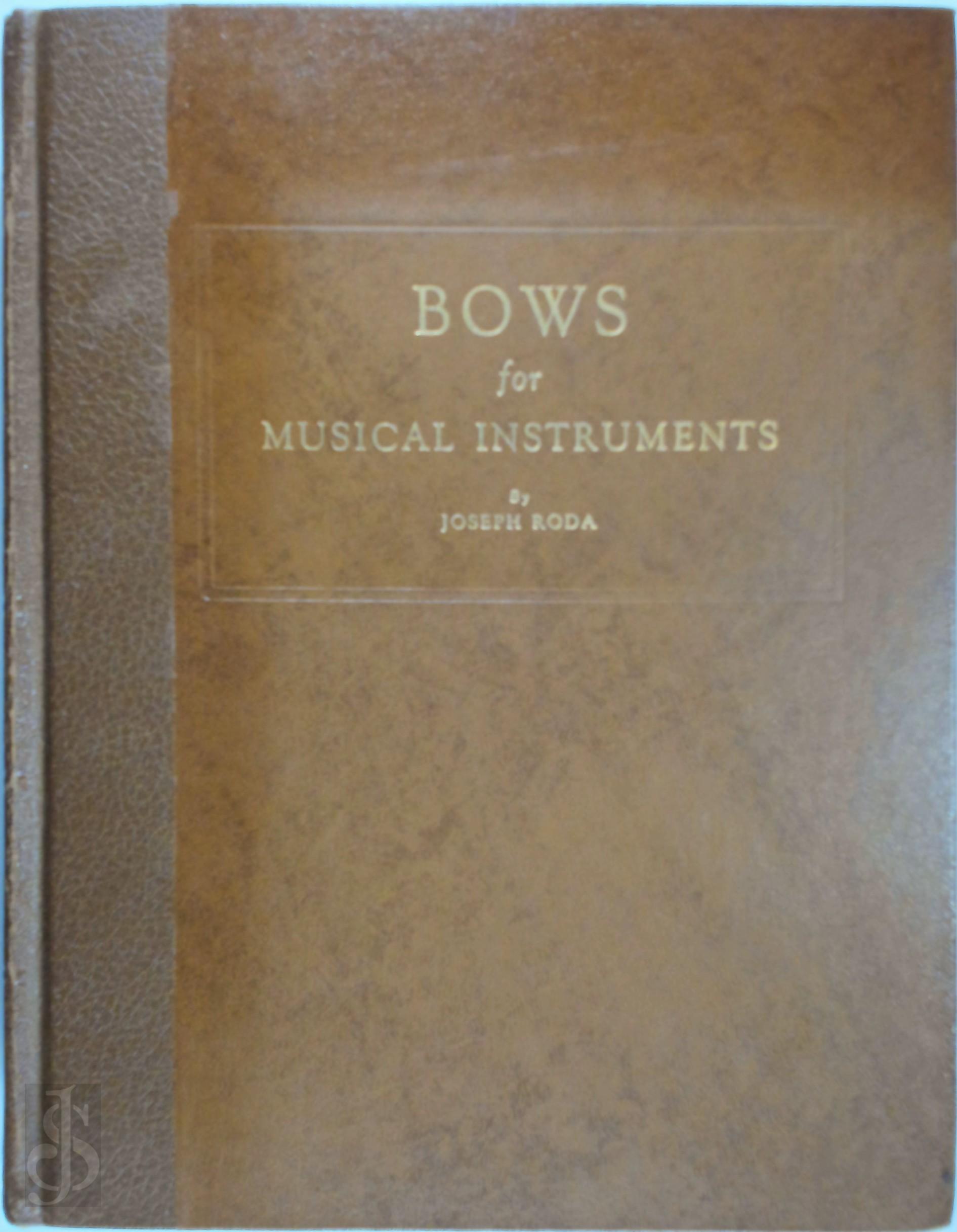 Joseph Roda 309196 - Bows for Musical Instruments of the Violin Family