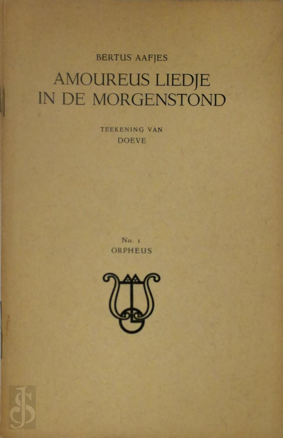 Bertus Aafjes 10320, Doeve , J. C. Bloem , C.A.B. Bantzinger , P. C. Boutens , W. Hussum , Anton van Duinkerken 10267, Clara Eggink 22622, Fiep Westendorp 10451, Jan Engelman 15310, C. F. Roelofsz , P. N. van Eyck , Pam G. Rueter , Ed Hoornik 111752, J. S - Opheus [15 nrs. complete reeks]