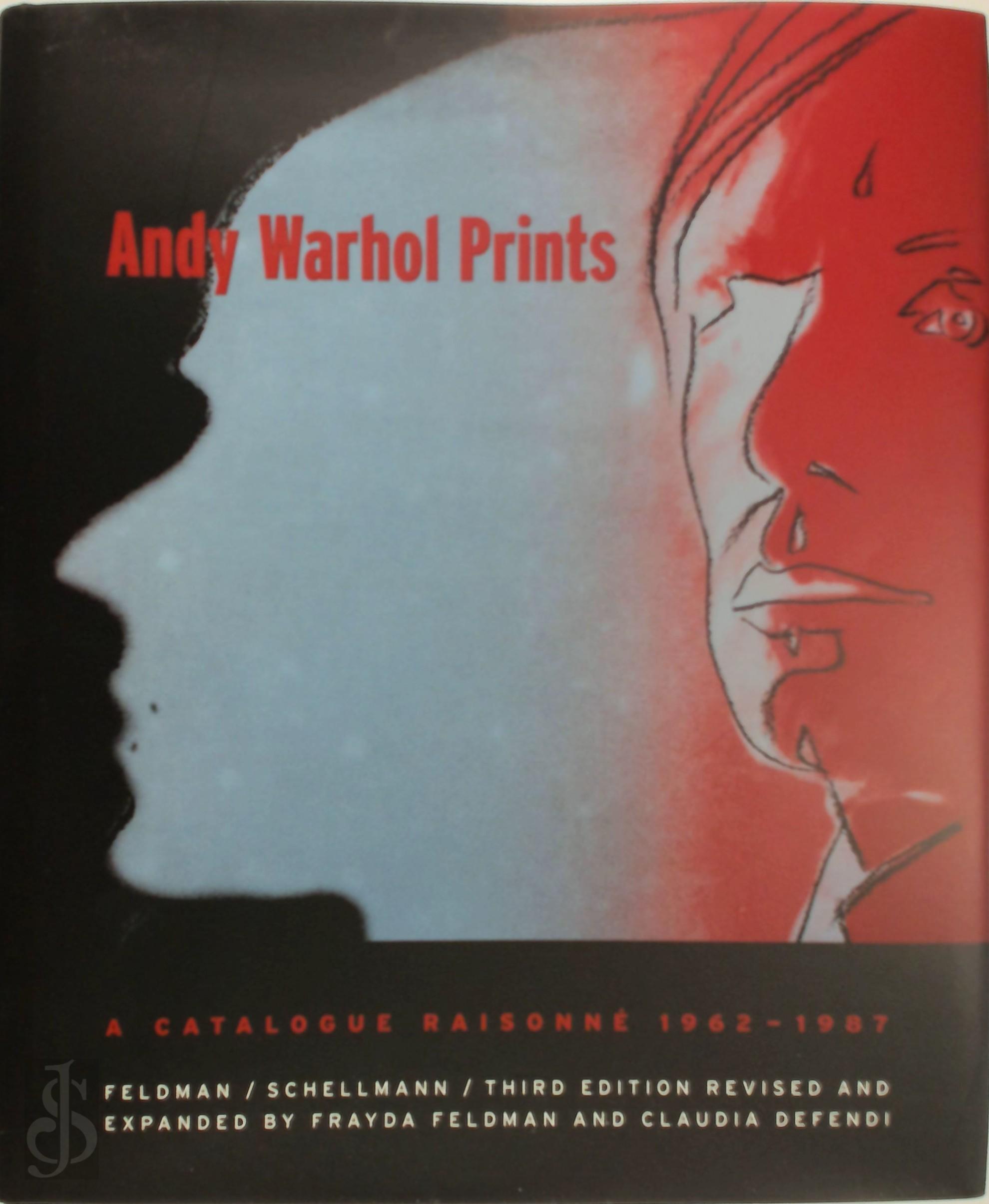 Jrg Schellmann 82719, Frayda Feldman 82718 - Andy Warhol prints. A catalogue raisonn 1962-1987