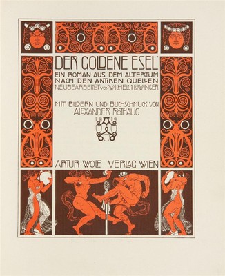 - Der goldene Esel. Ein Roman aus dem Altertum nach den antiken Quellen neubearb.