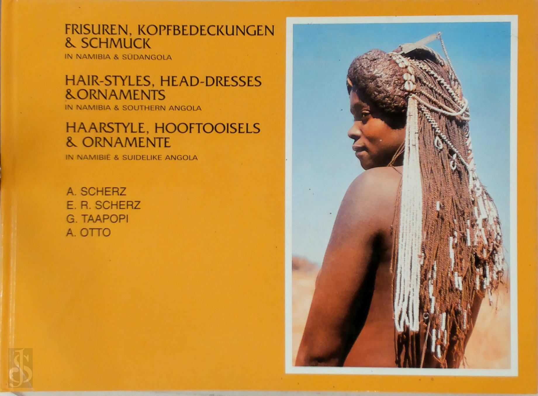 Anneliese Scherz 47460 - Frisuren, Kopfbedeckungen & Schmuck / Hair-styles, Head-Dresses & Ornaments / Haarstyle, Hooftooisels & Ornamente. In Namibia & Sdangola / In Namibia & Southern Angola / In Namibi & Suidelike Angola