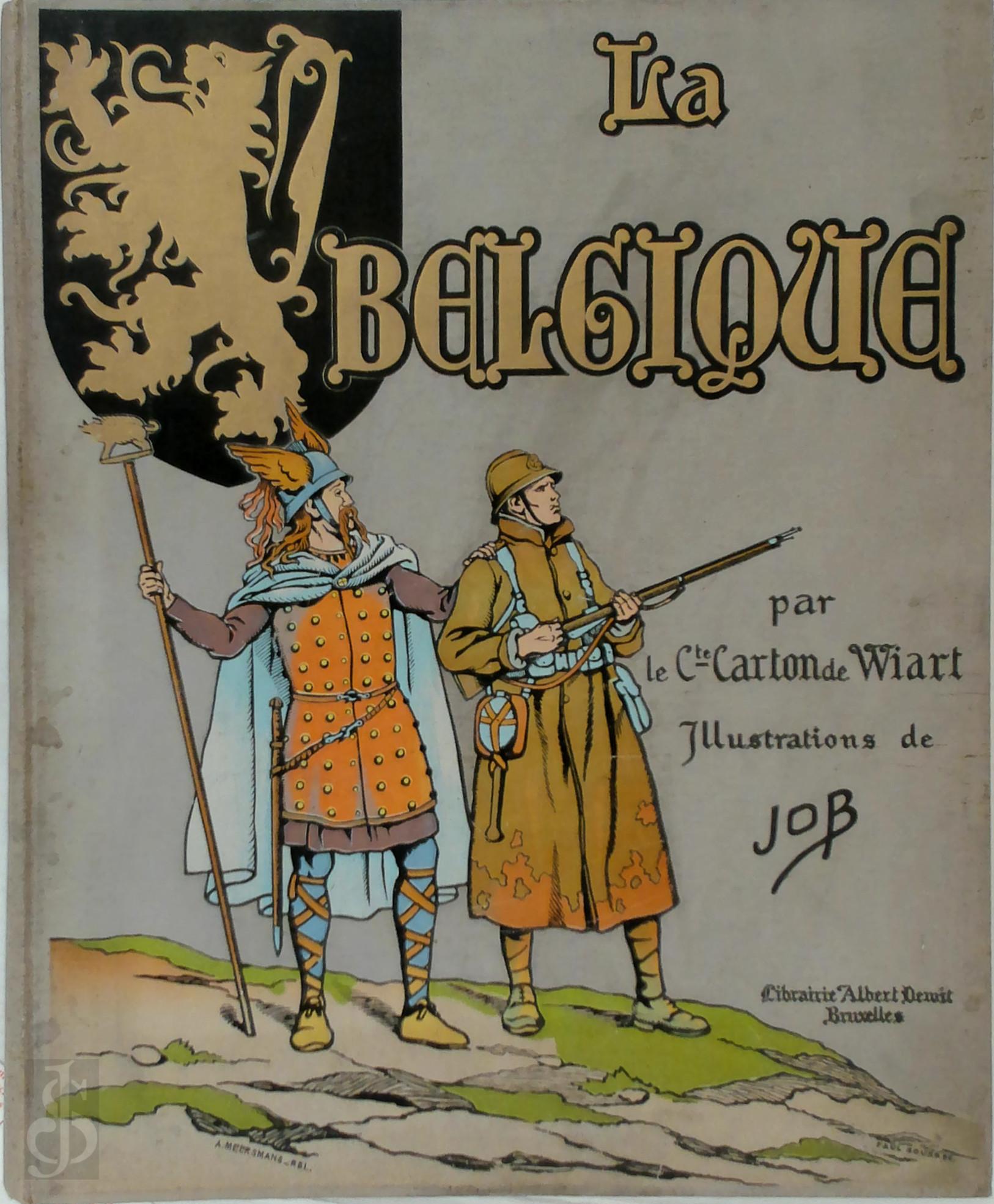 Carton De Wiart 312179 - La Belgique