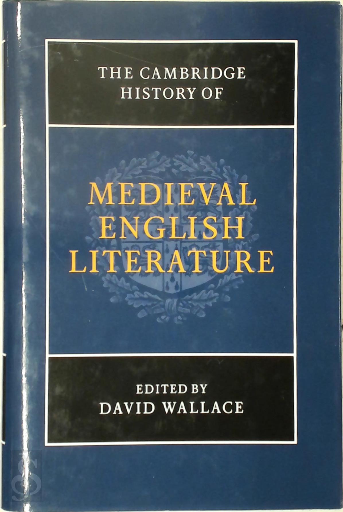 David Wallace 74500 - The Cambridge History of Medieval English Literature
