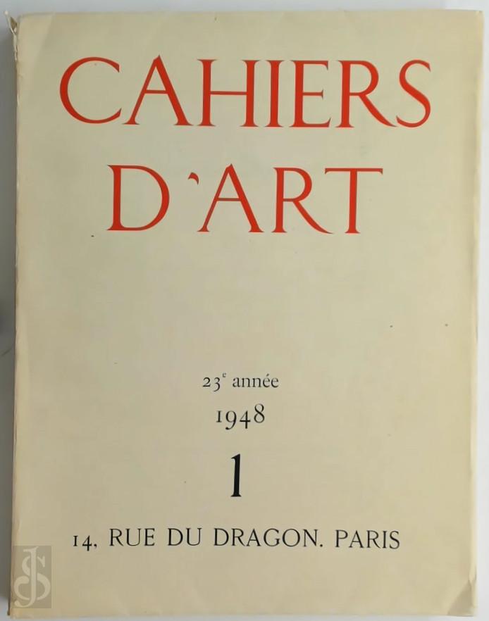 Christian Zevos 318294 - Cahiers d'art - 1948 - 1 [Picasso]