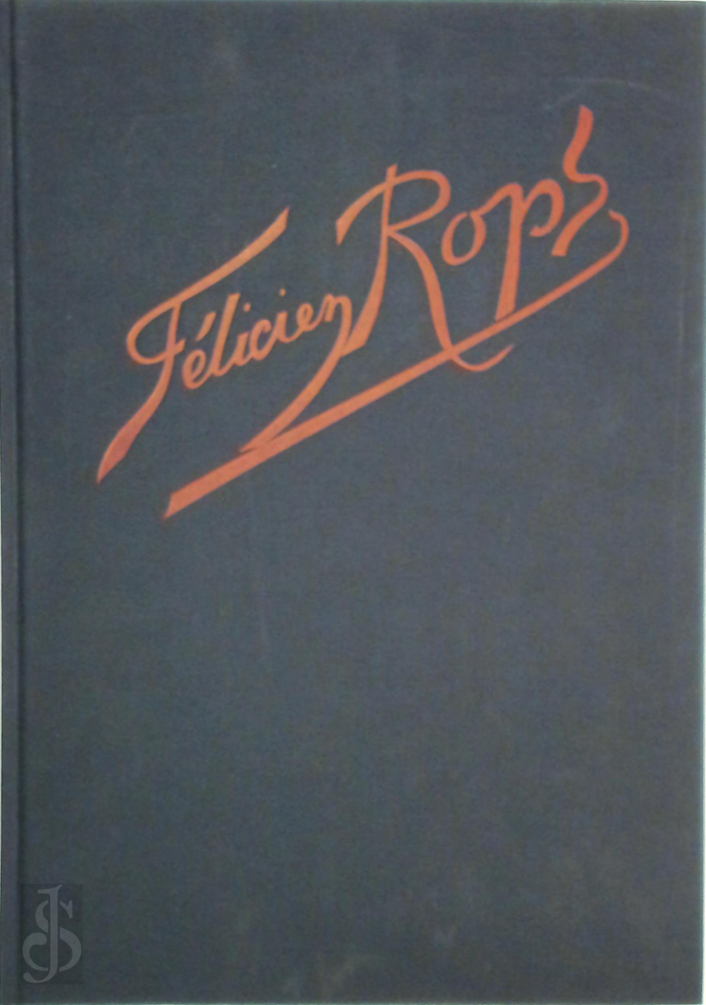Eugene Rouir 24437 - Flicien Rops: Catalogue raisonn de l'oeuvre grav et lithographi. Tome 1. Les Lithographies.