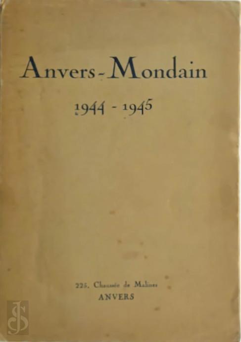 Jean Sasse 15711 - Anvers-Mondain 1944-1945