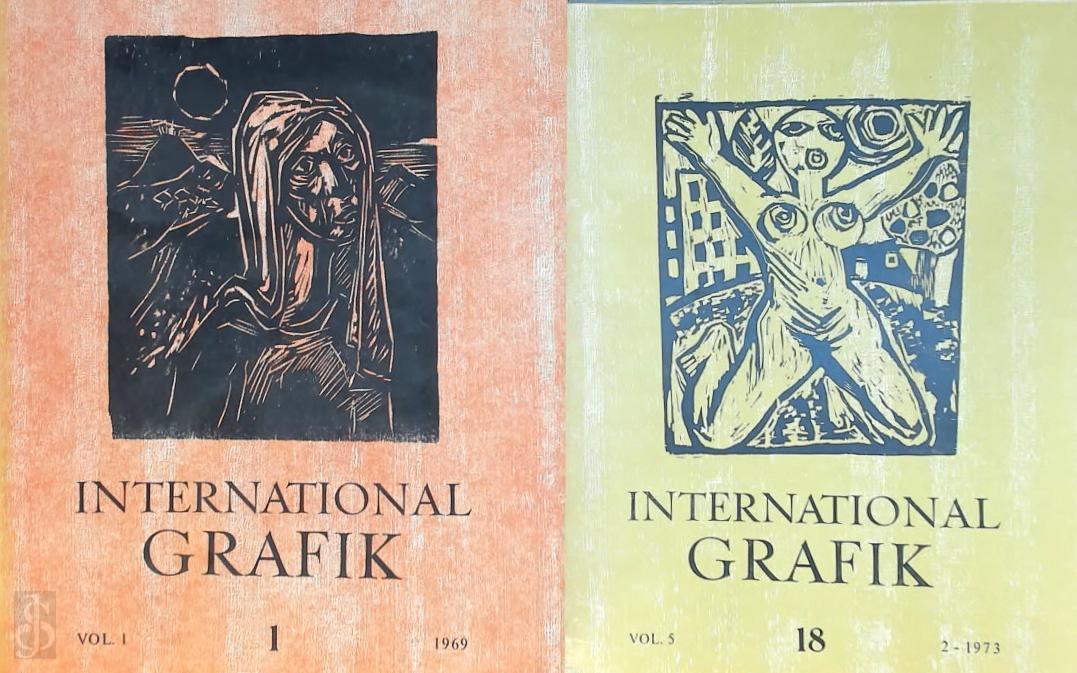 Helmer Fogedgaard 320390, Klaus Rdel 252502 - International grafik [24 fasc. - vol. 1-6]. Zeitschrift fur Originalgraphik