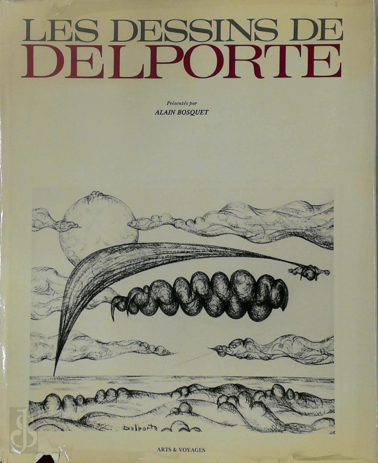 Alain Bosquet 29076 - Les Dessins de Delporte [signed dedication + original pencil drawing by Delporte]