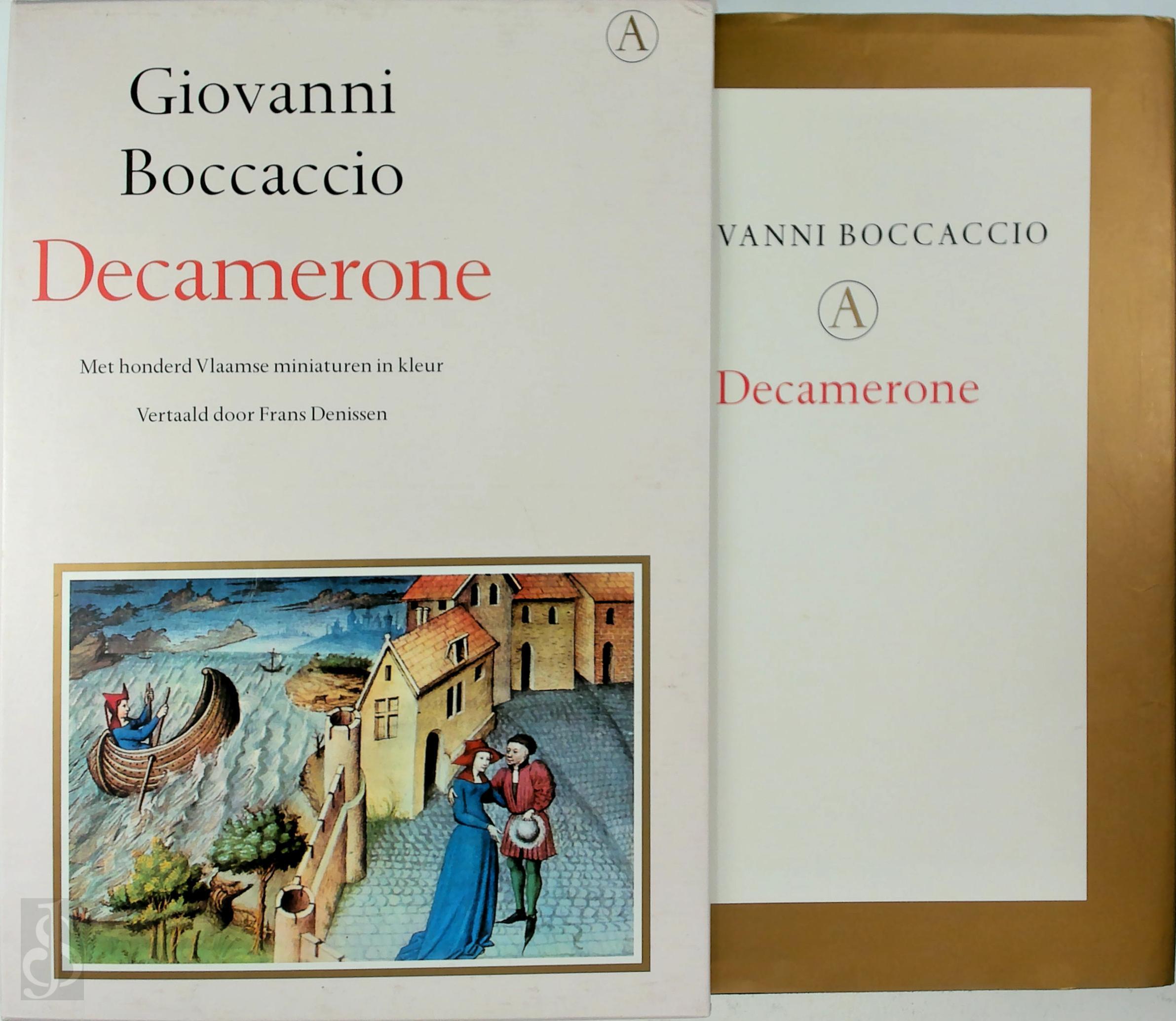 Giovanni Boccaccio 27871, [Vert.] Frans Denissen - Decamerone. Met honderd Vlaamse miniaturen in kleur