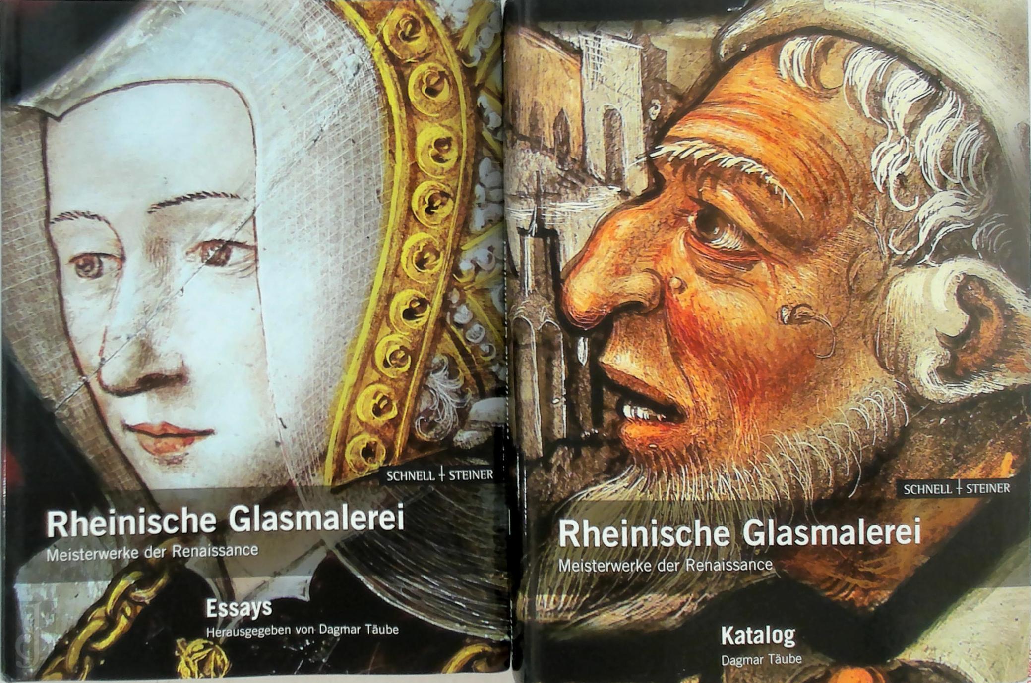 Dagmar Taube 324495 - Rheinische Glasmalerei, 2 Vol.. Vol I: Essays, Vol. II: Katalog