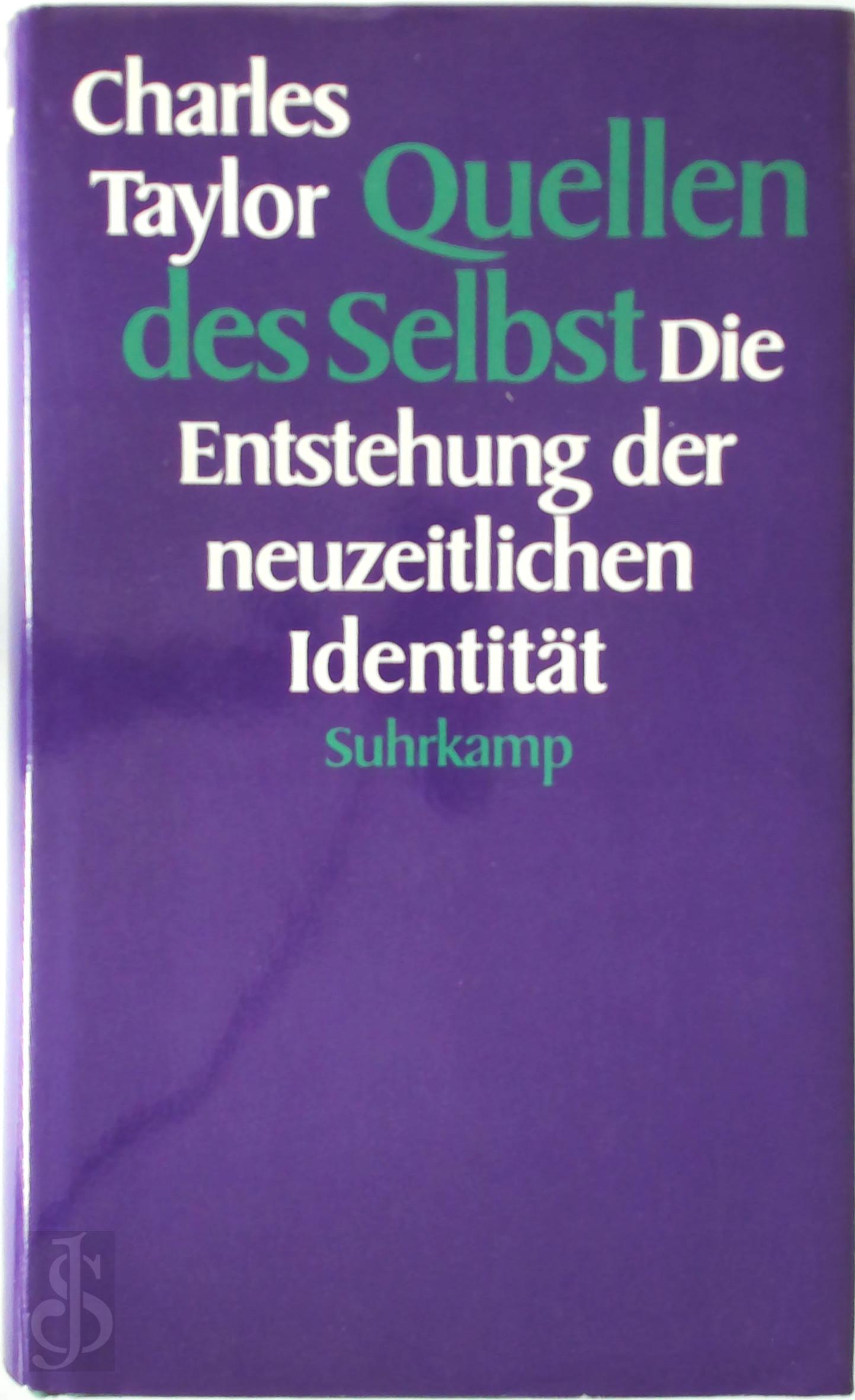 Charles Taylor 37367 - Quellen des Selbst