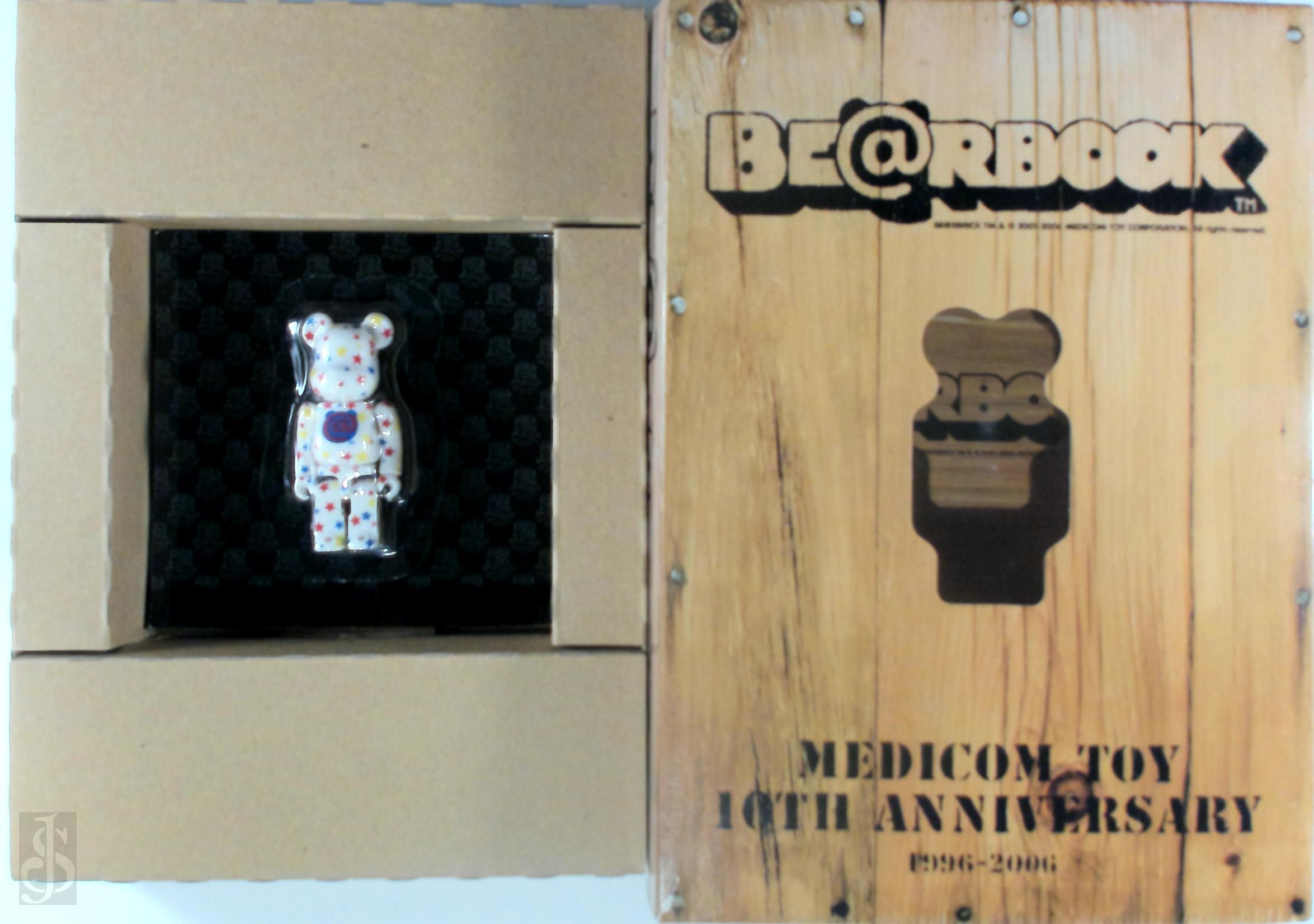  - Medicom Toy Manual 10th Anniversary 1996-2006. With Bear and Medicom toy manual