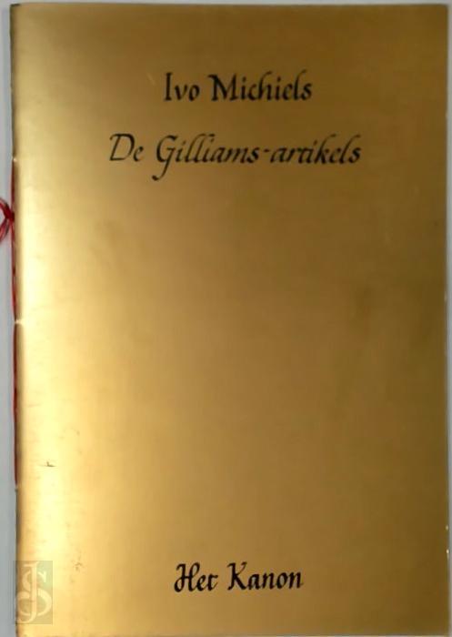 Ivo Michiels 10599 - De Gilliams-artikels