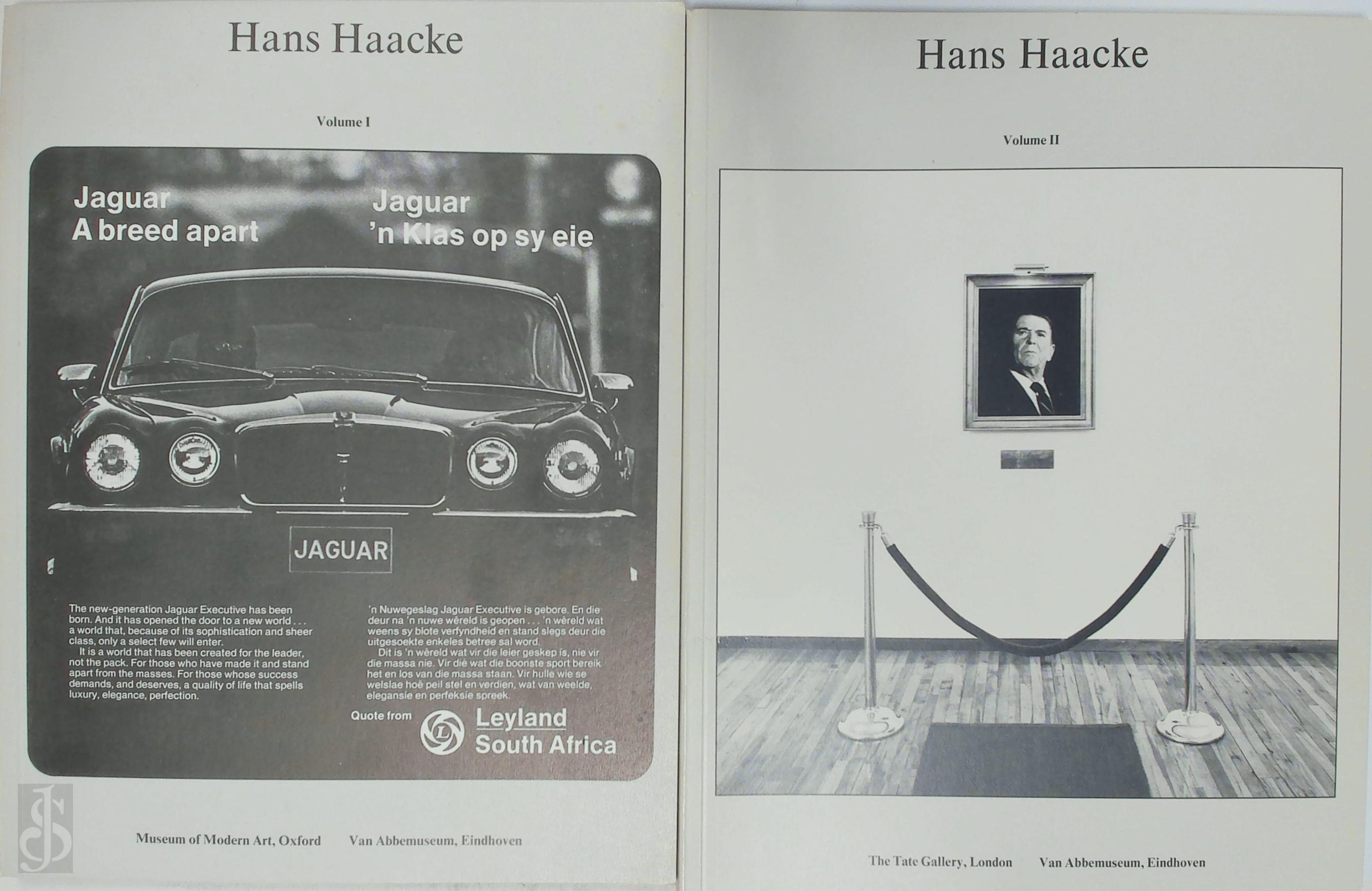 H. Haacke - Hans Haacke I-II