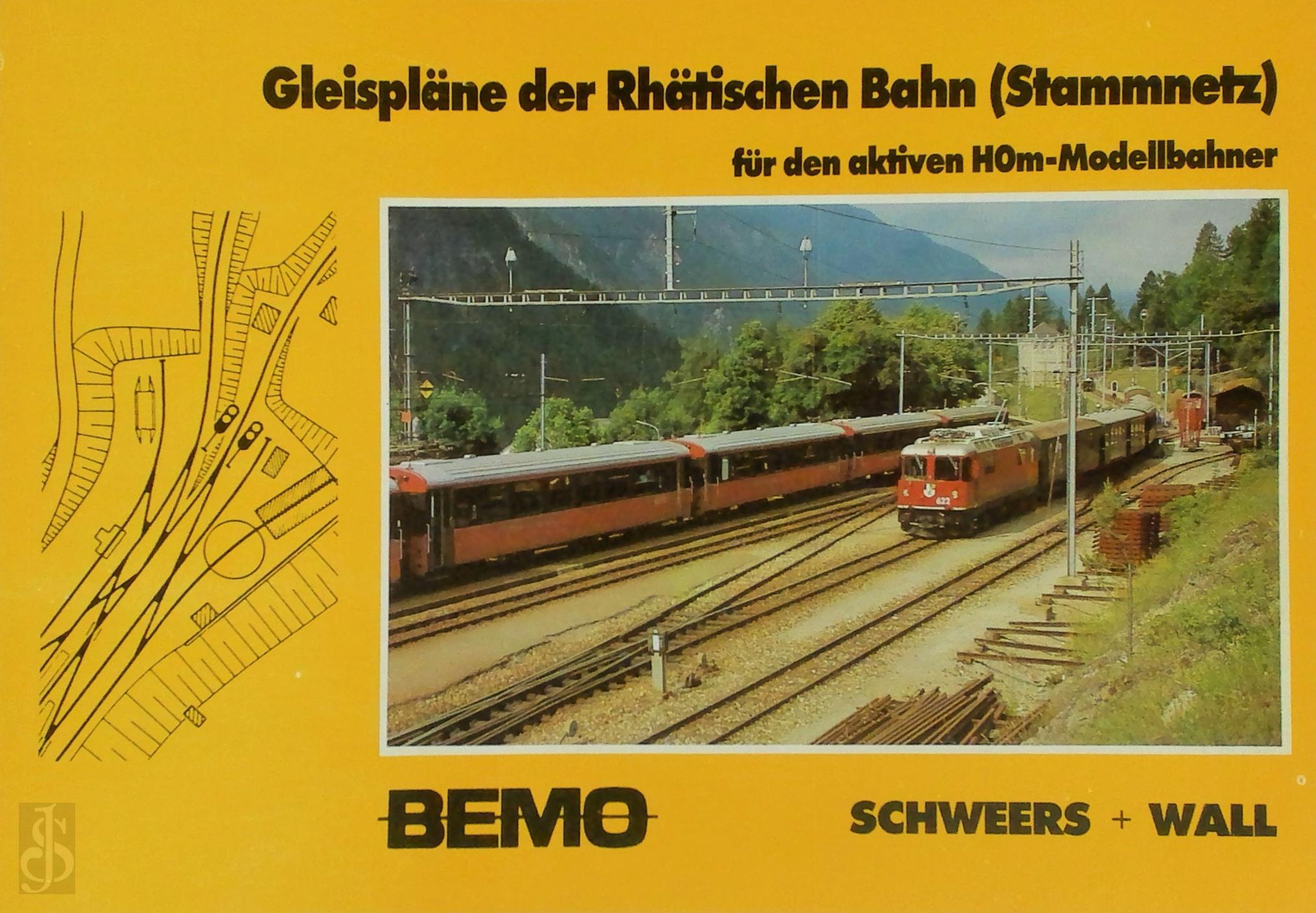  - Gleisplne der Rhtischen Bahn (Stammnetz)