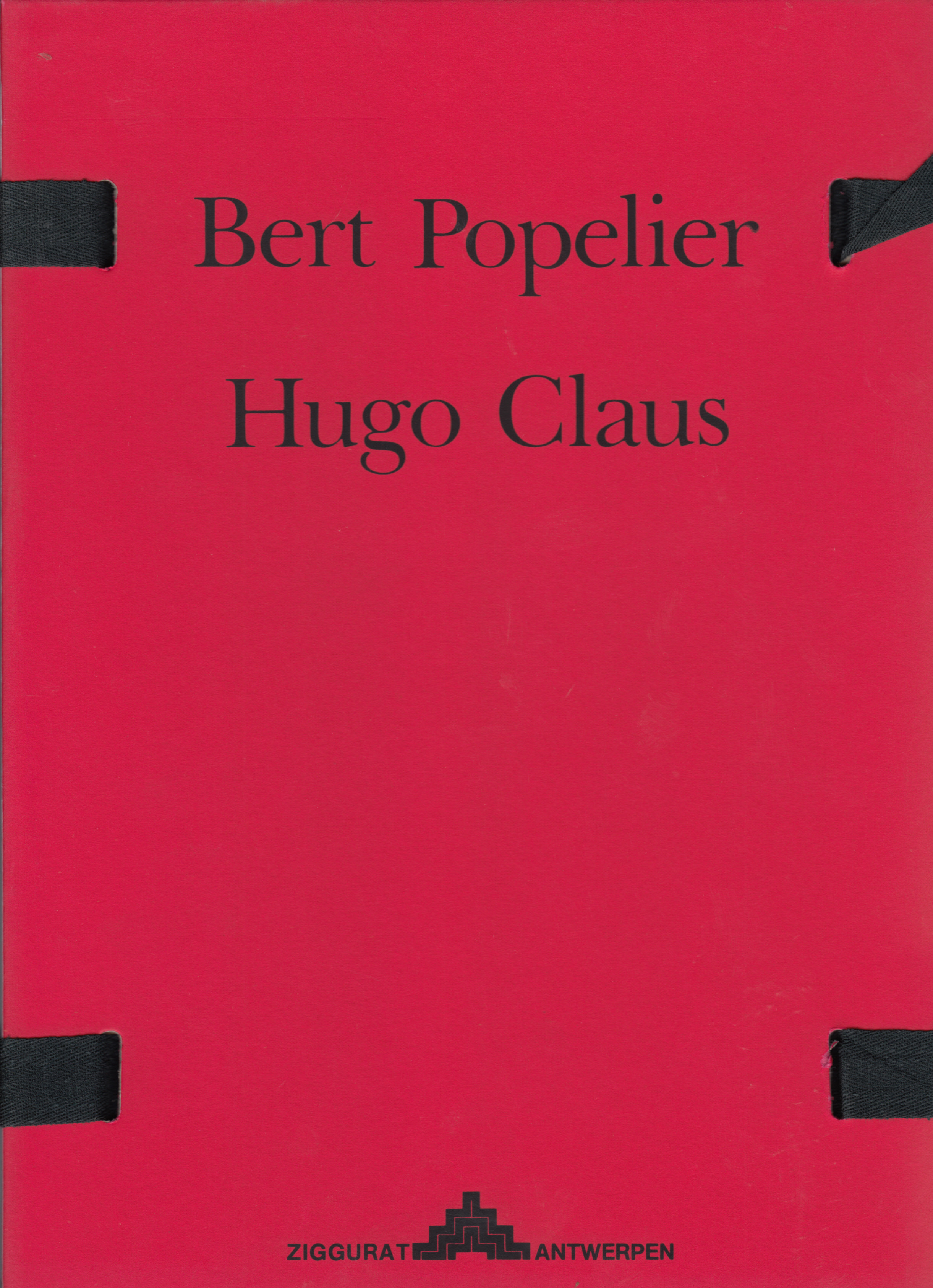 Bert Popelier 18311, Hugo [Litho] Claus - De hofnar spreekt [10 geletterde ex. h.c.]. Met een lithografie van Hugo Claus