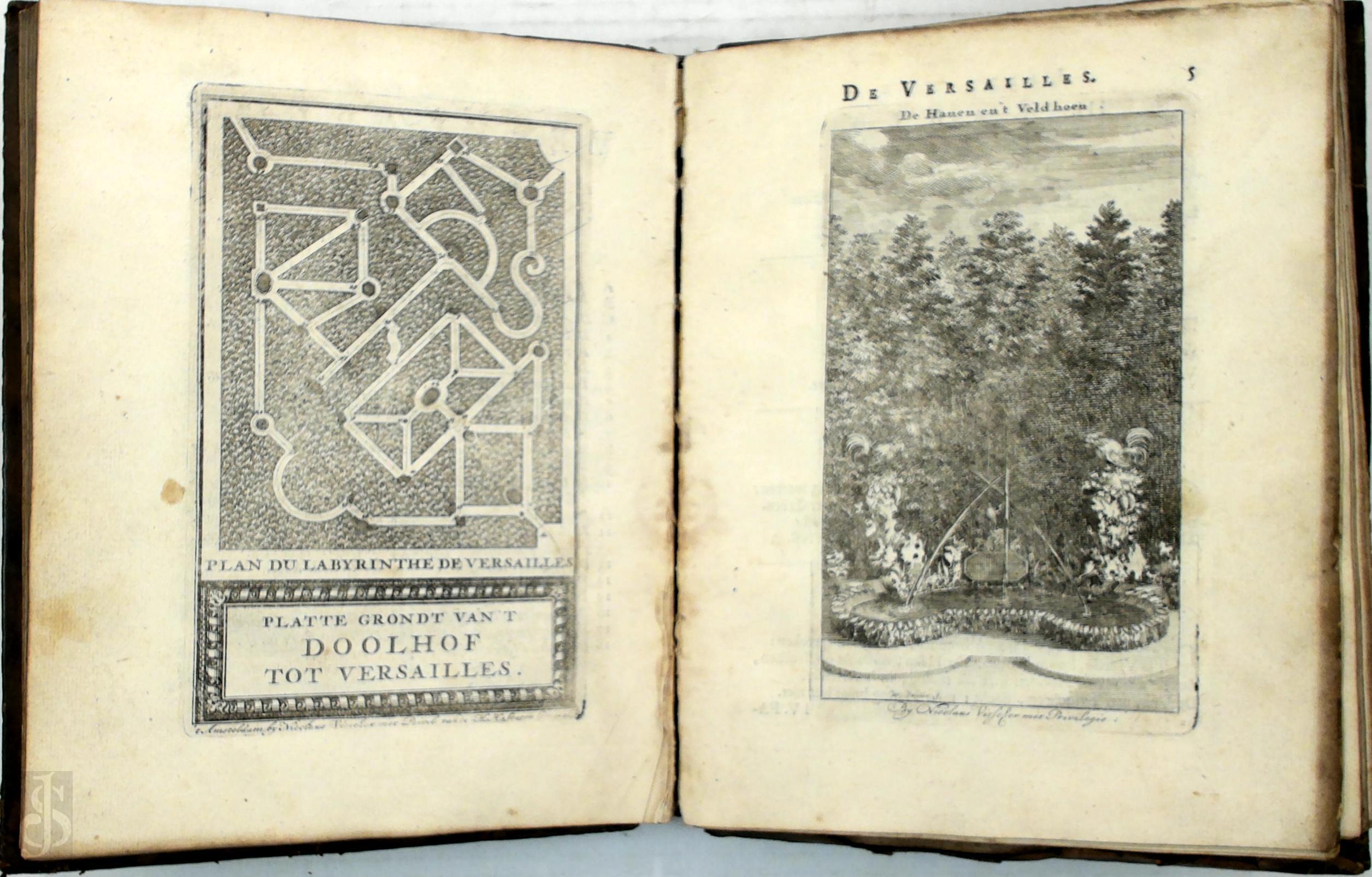 Charles Perrault 12326, Isaac de Bensrade 356936 - Labyrinte de Versailles =The labyrinth of Versailles = Der Irr-Garte zu Versailles = 't Dool-hof tot Versailles
